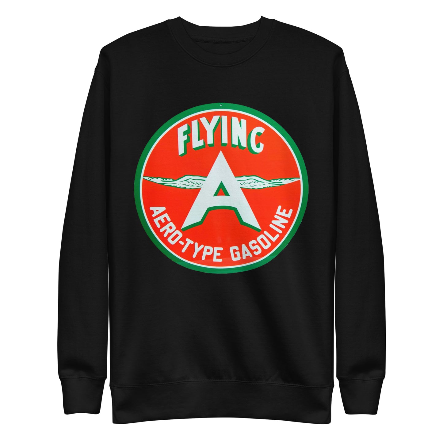 Vintage Flying A Porcelain Style Design Unisex Premium Sweatshirt