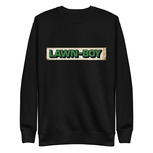 Lawn Boy Porcelain Patina Style Unisex Premium Sweatshirt