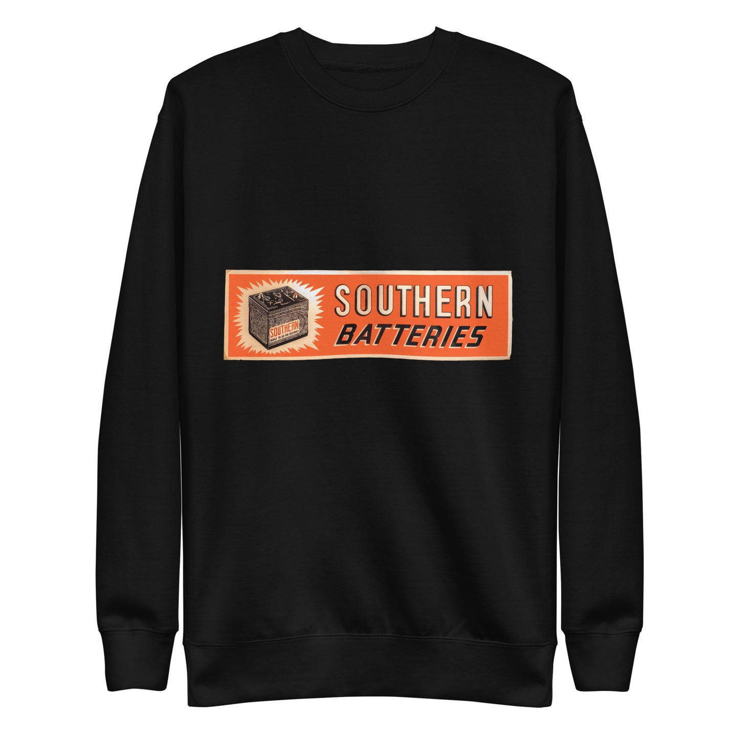 Vintage Porcelain Southern Batteries Unisex Premium Sweatshirt