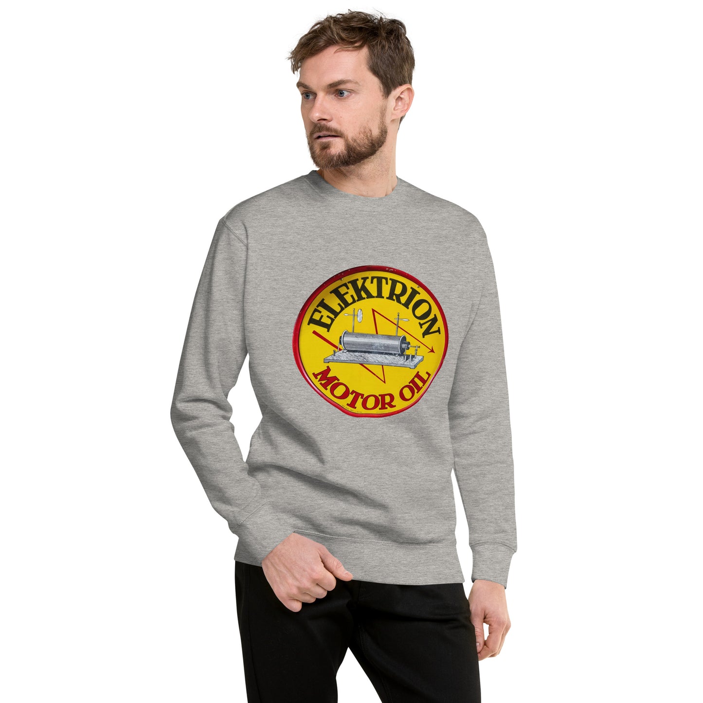 Elektrion Tin Sign Painted Unisex Premium Sweatshirt