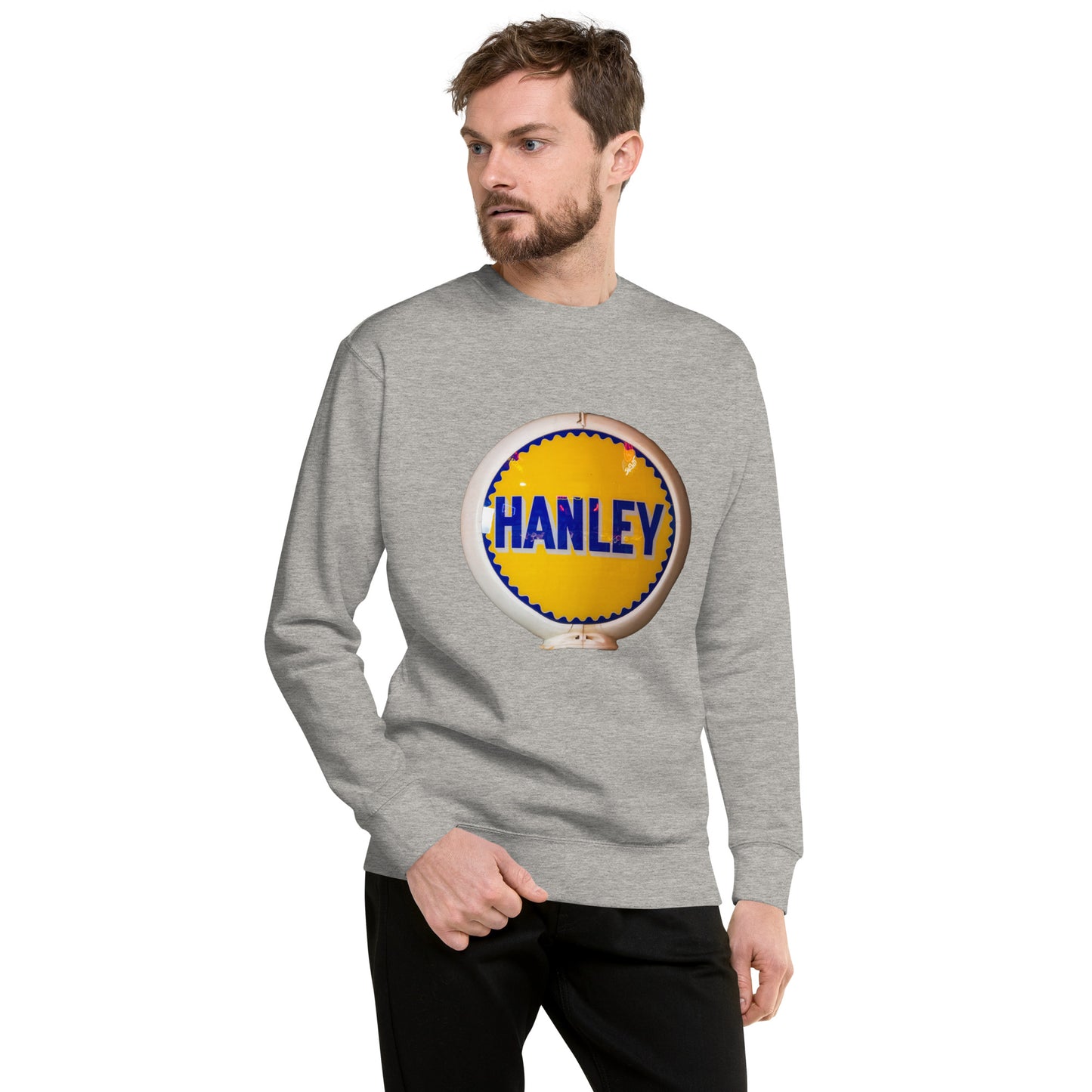 Retro Gas Globe Handly Unisex Premium Sweatshirt