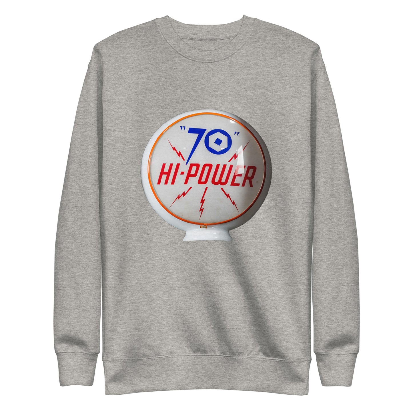 Gas Globe Retro Globe Design Unisex Premium Sweatshirt