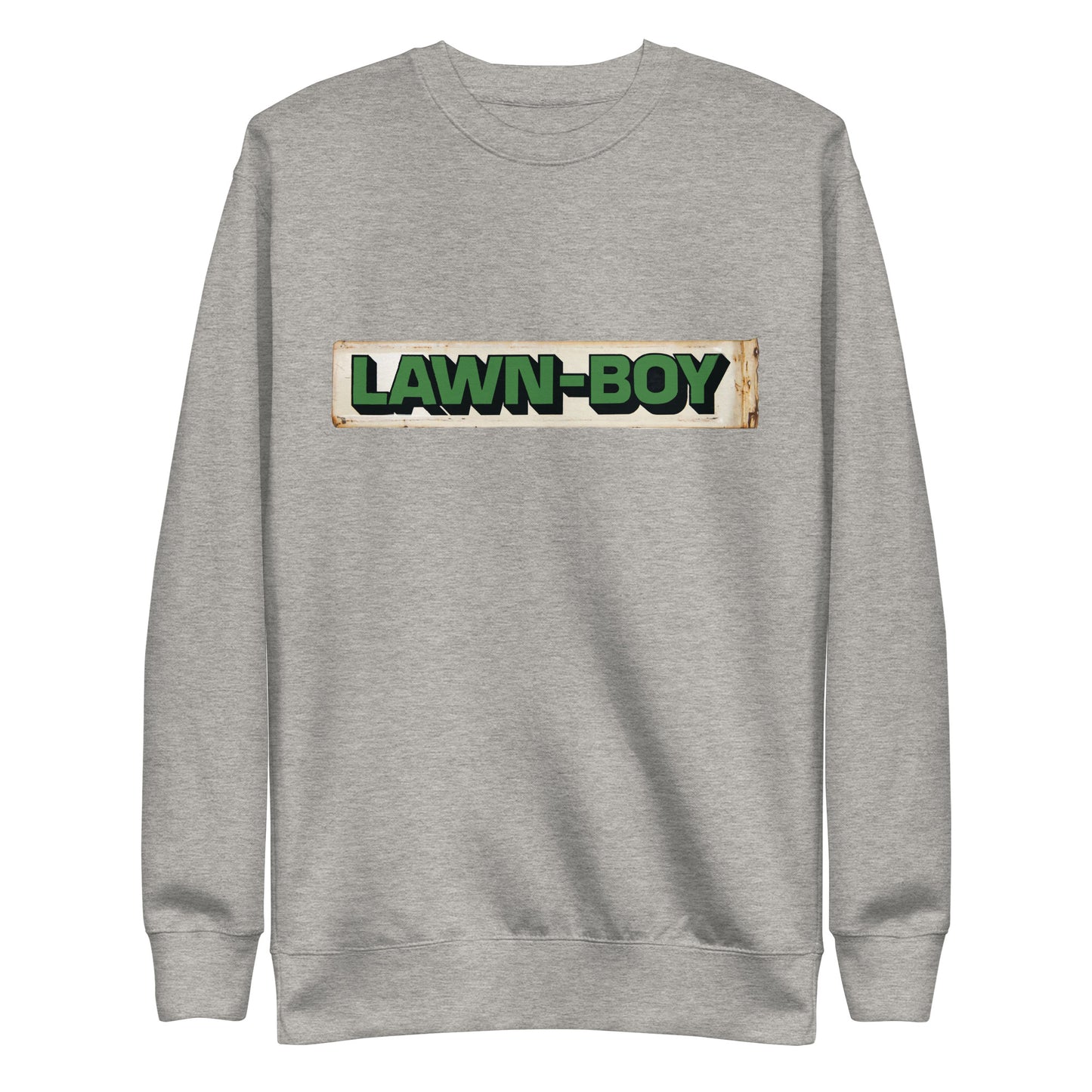 Lawn Boy Porcelain Patina Style Unisex Premium Sweatshirt