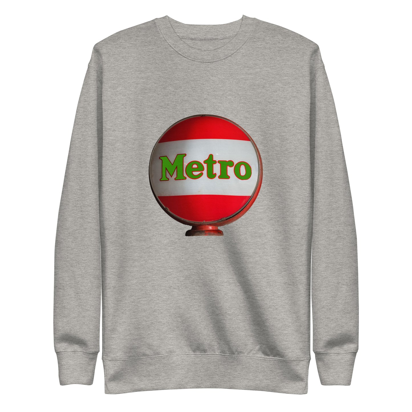 Retro Metro Globe Style Unisex Premium Sweatshirt