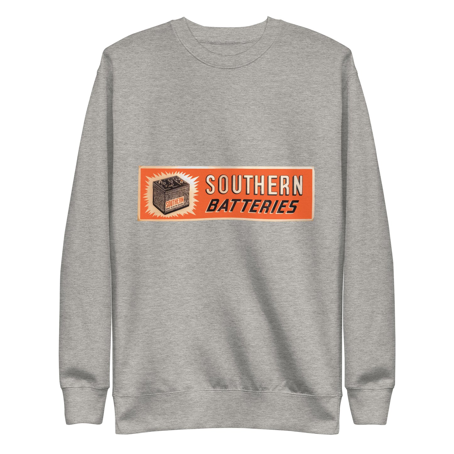 Vintage Porcelain Southern Batteries Unisex Premium Sweatshirt