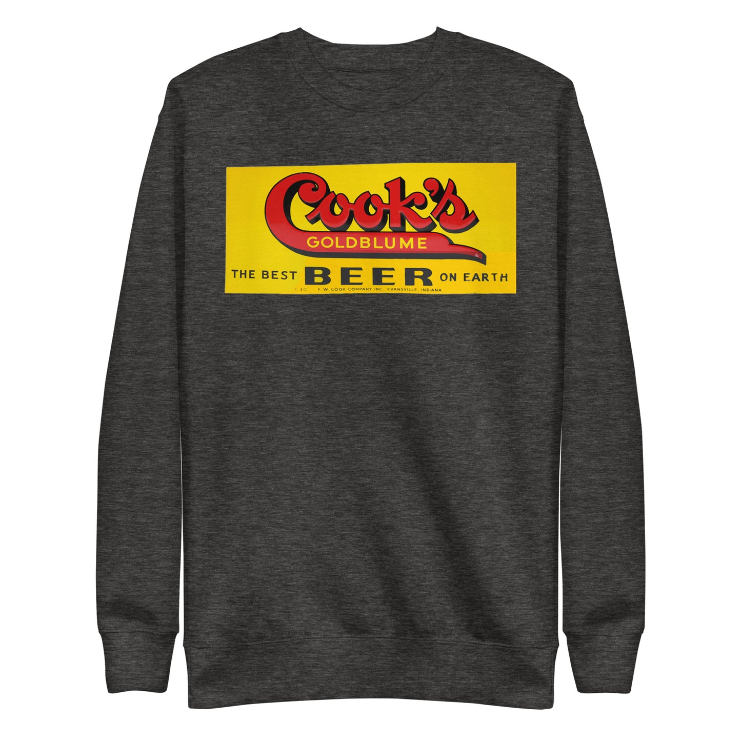 Cooks Beer Vintage Tin Style Unisex Premium Sweatshirt