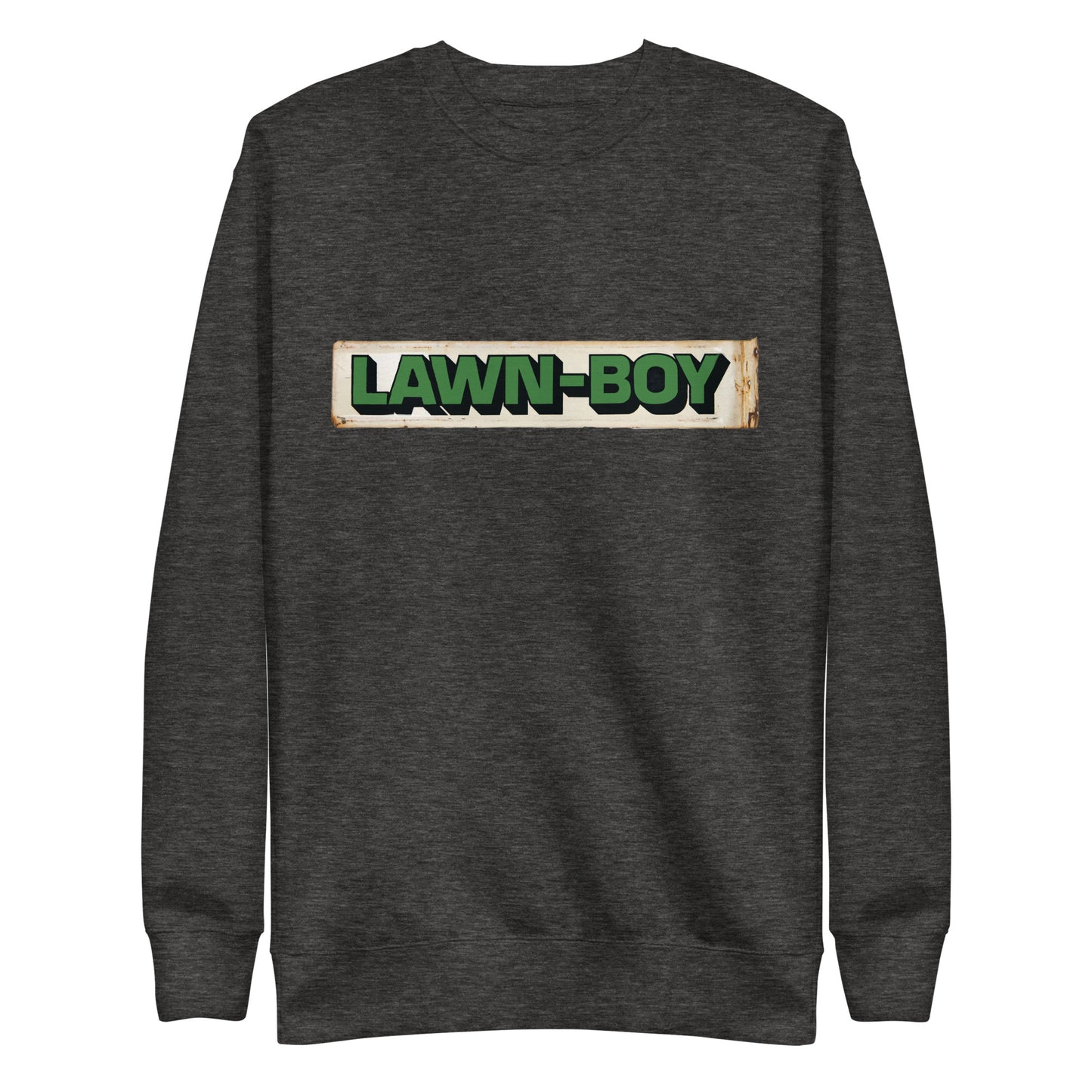 Lawn Boy Porcelain Patina Style Unisex Premium Sweatshirt