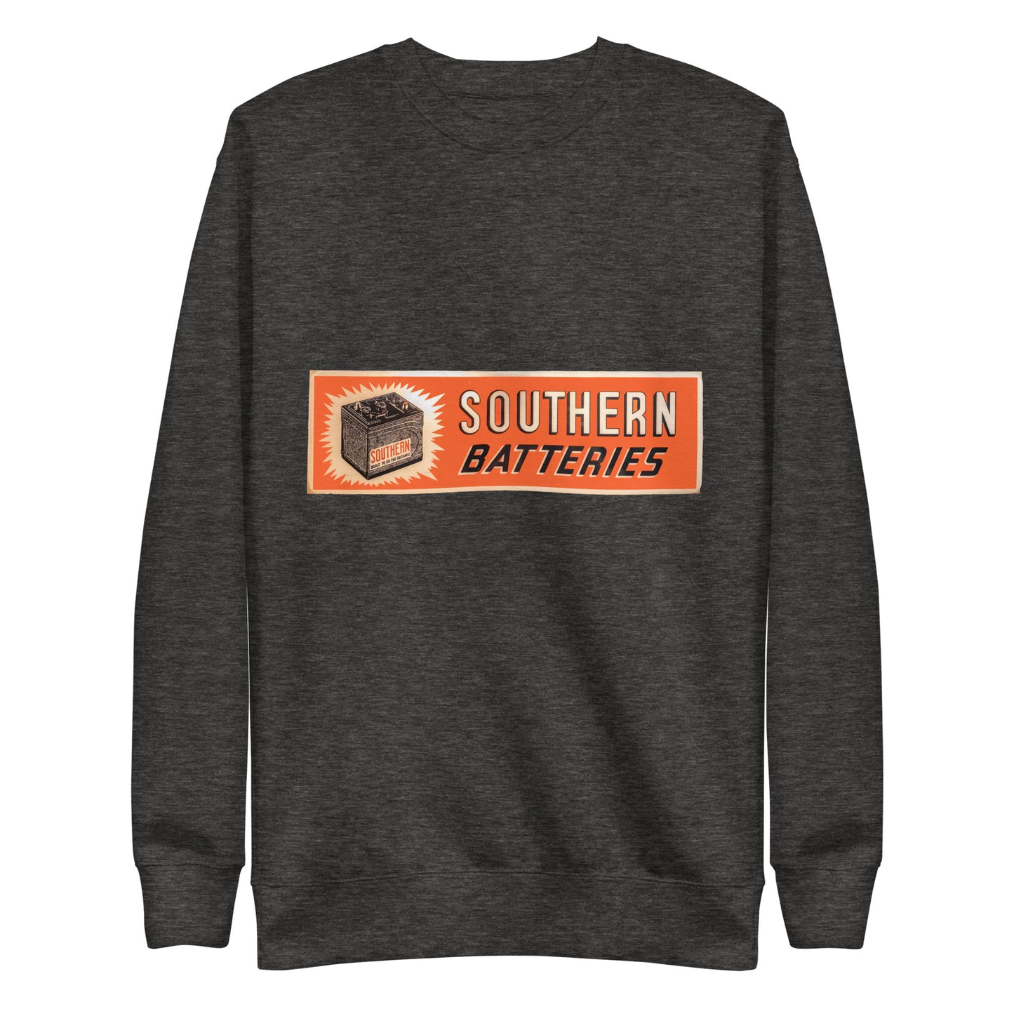 Vintage Porcelain Southern Batteries Unisex Premium Sweatshirt