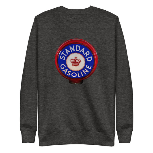 Retro Gas Globe Standard Gasoline Unisex Premium Sweatshirt