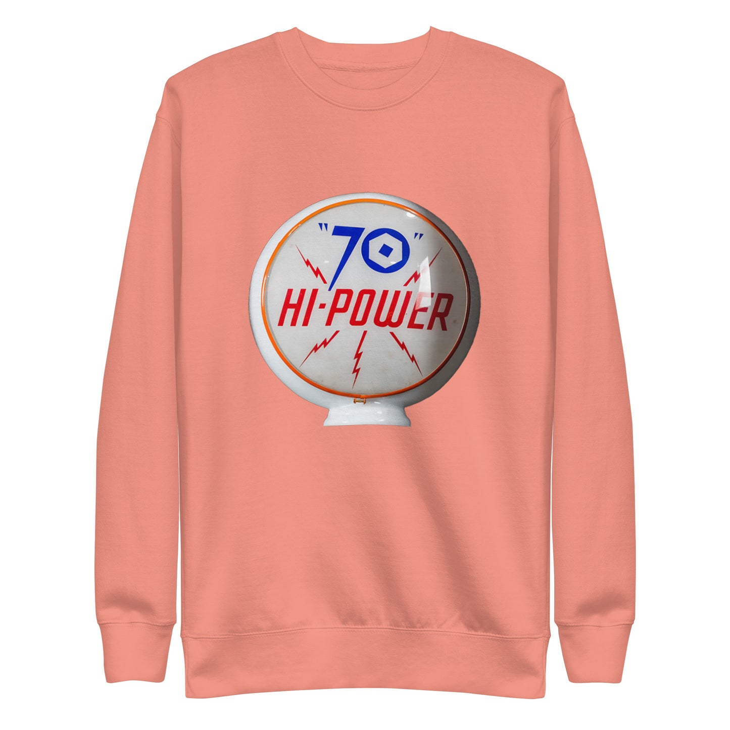 Gas Globe Retro Globe Design Unisex Premium Sweatshirt