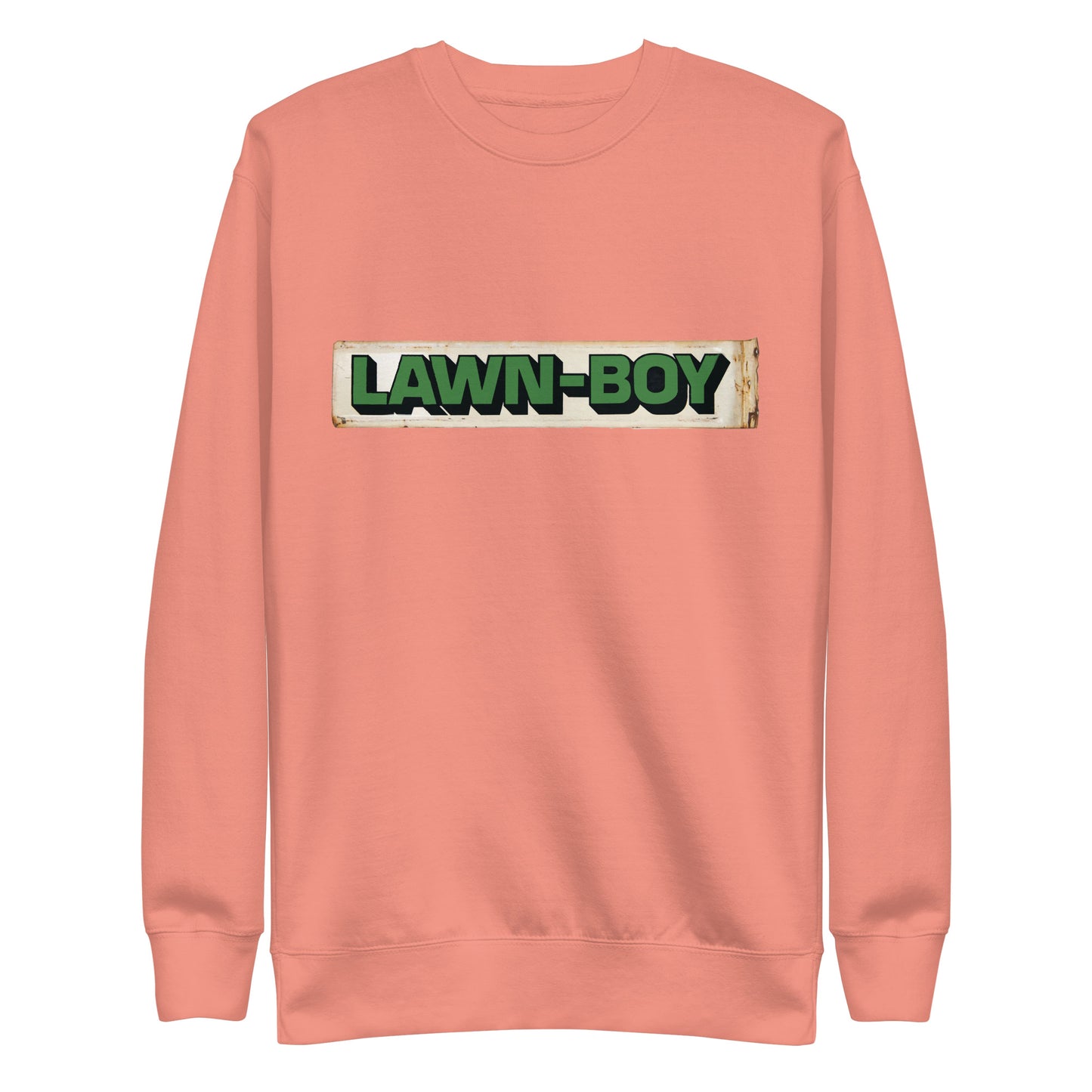 Lawn Boy Porcelain Patina Style Unisex Premium Sweatshirt