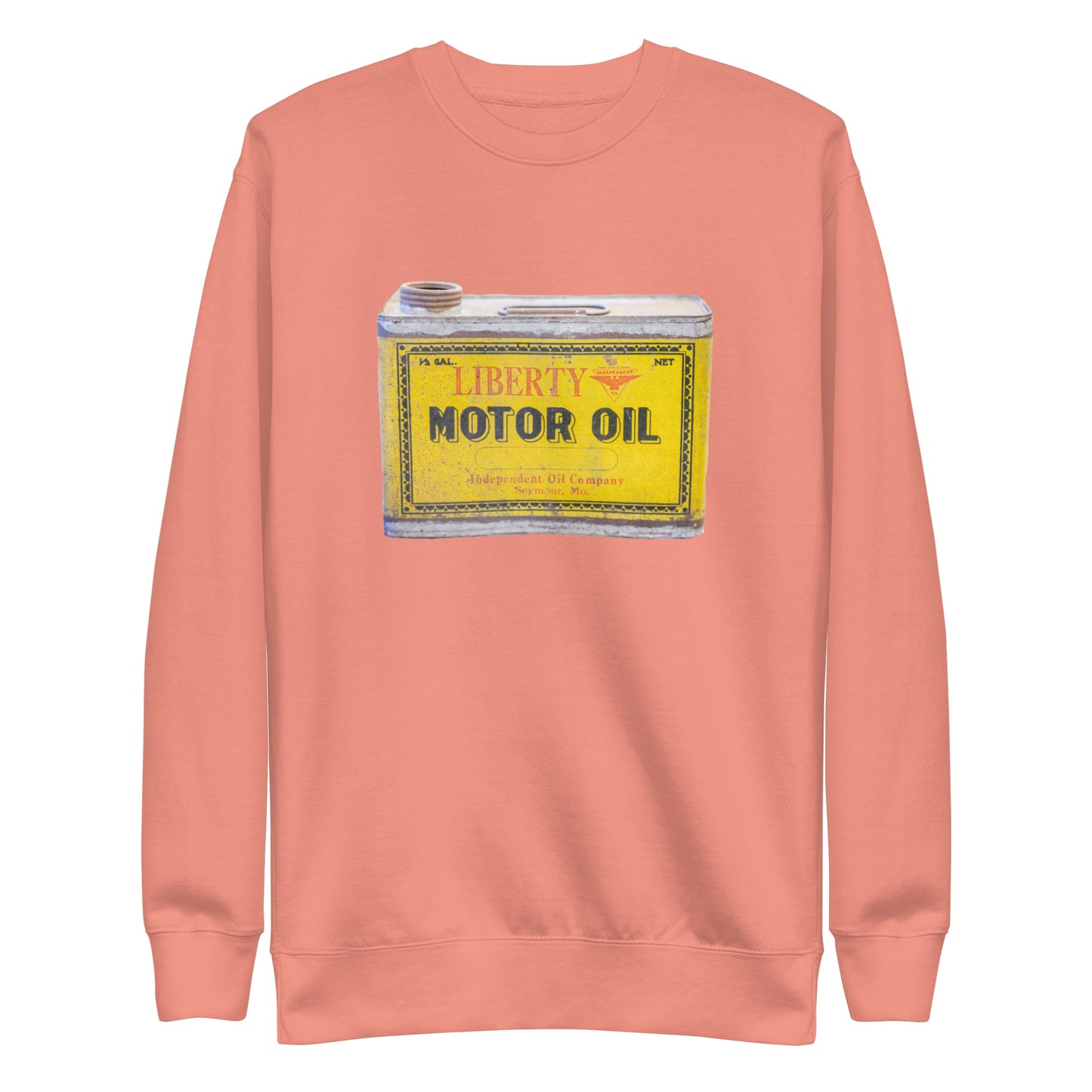 Vintage Patina Oil Can Unisex Premium Sweatshirt