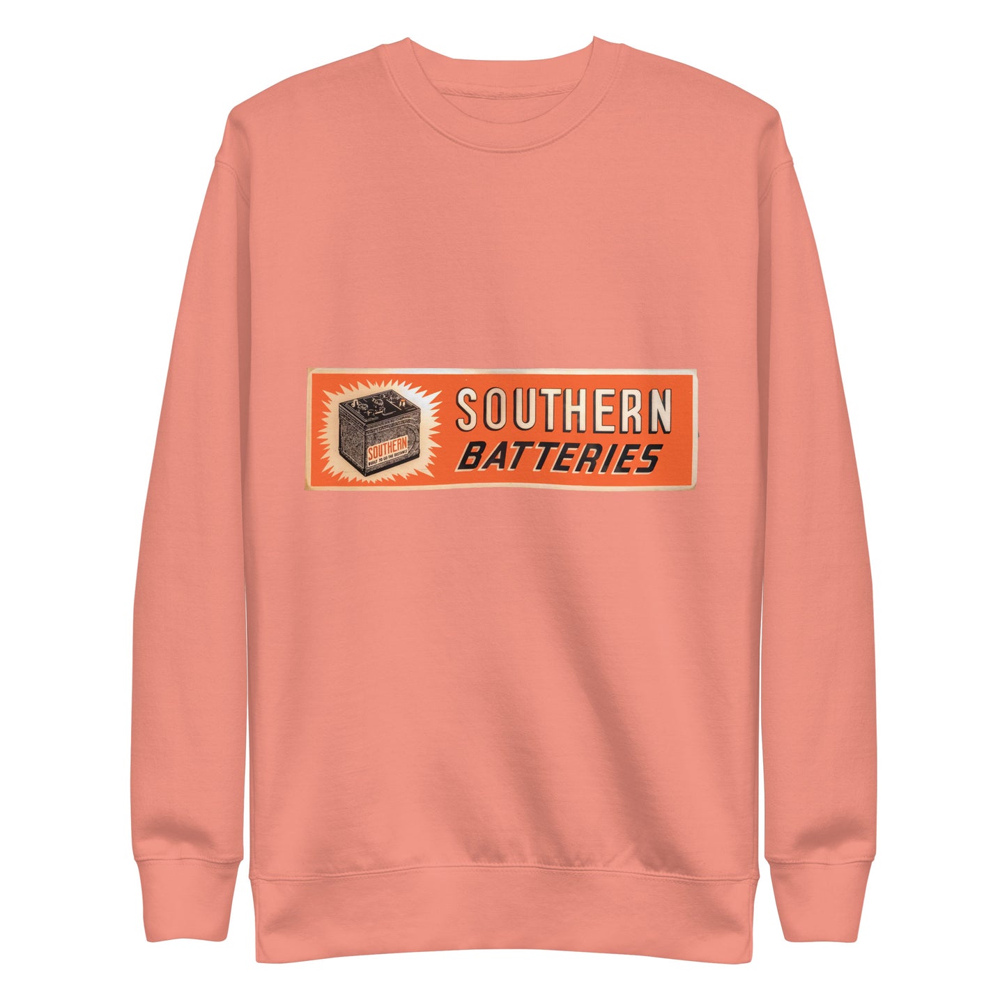 Vintage Porcelain Southern Batteries Unisex Premium Sweatshirt