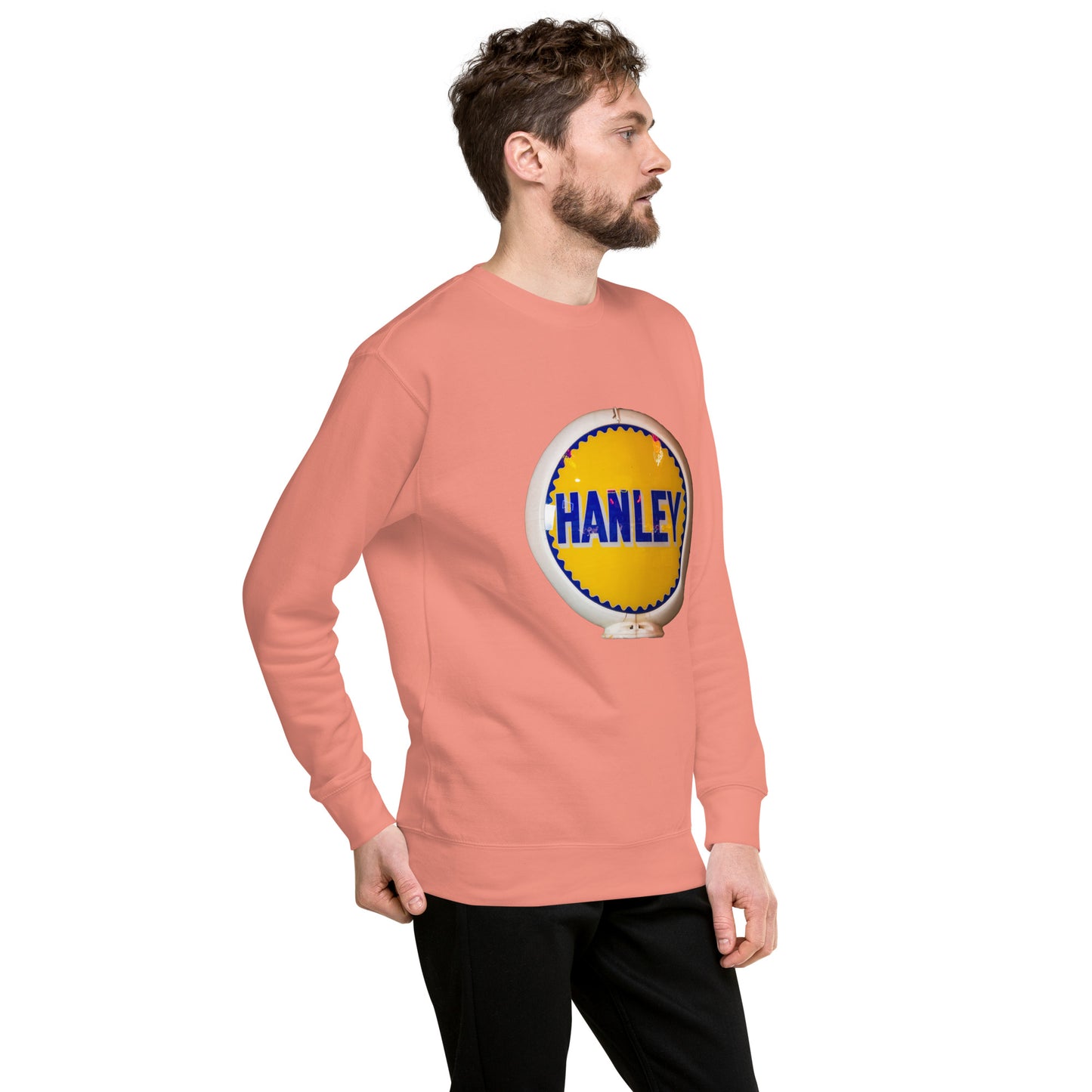 Retro Gas Globe Handly Unisex Premium Sweatshirt