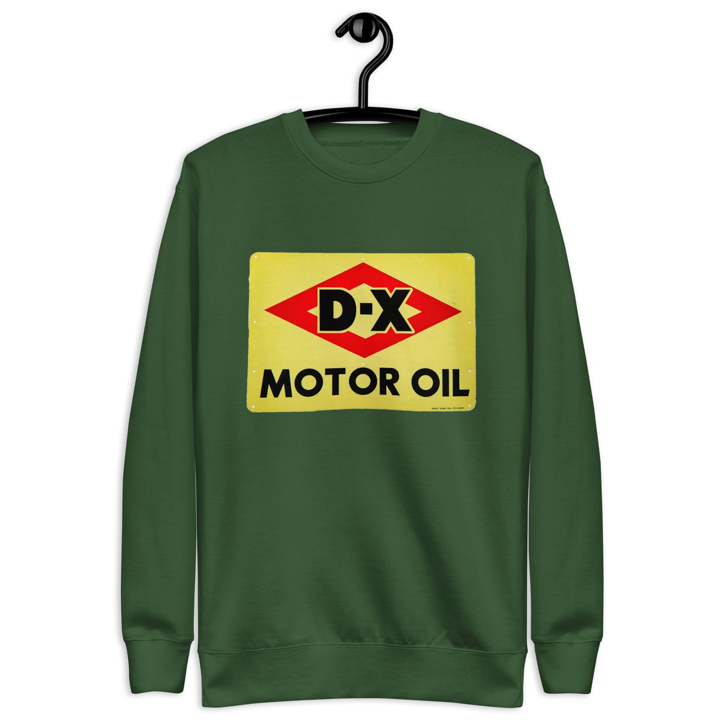 DX Oil Vintage Sign Style Unisex Premium Sweatshirt