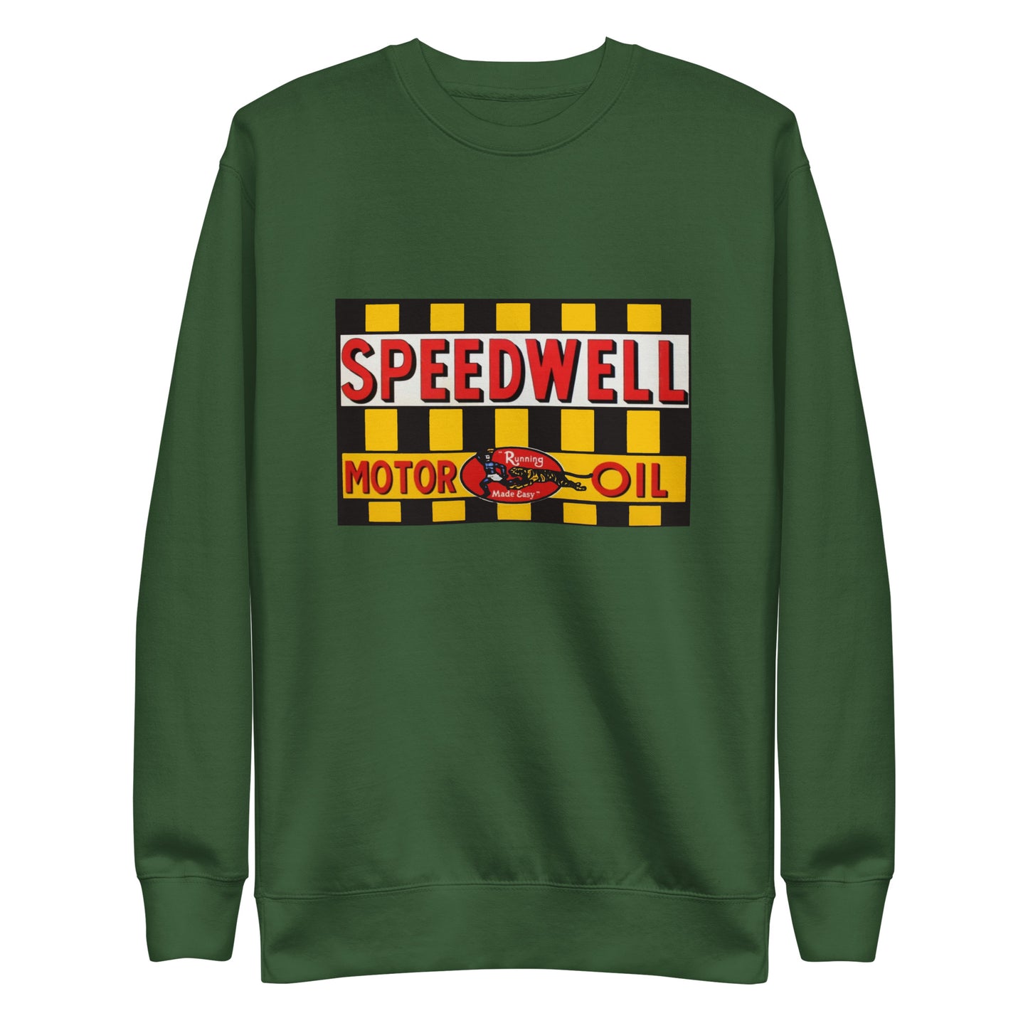 Retro Speedway Tin Syle Unisex Premium Sweatshirt