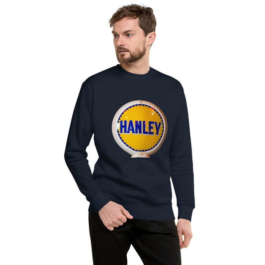 Retro Gas Globe Handly Unisex Premium Sweatshirt