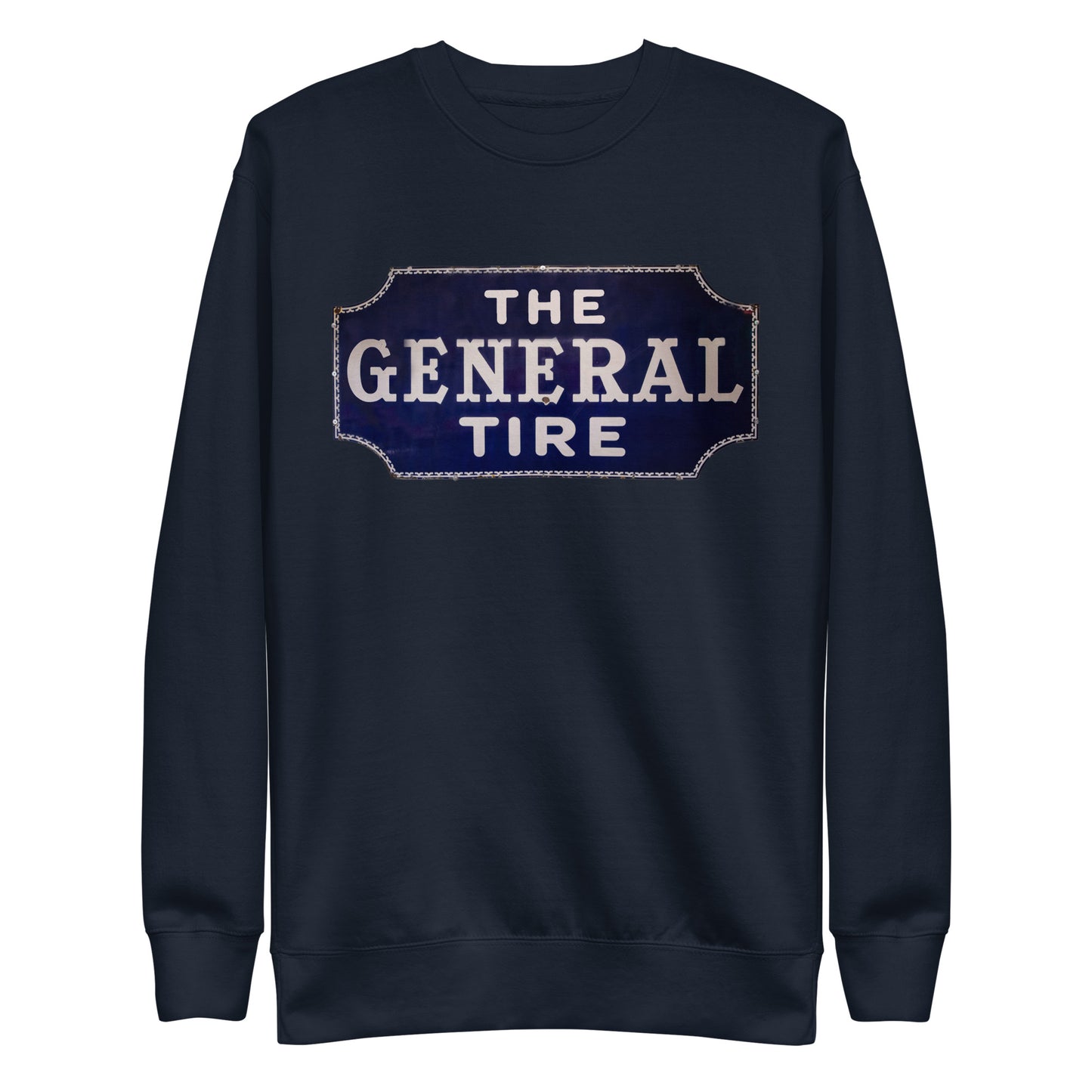 Vintage Tire Tin Style Unisex Premium Sweatshirt