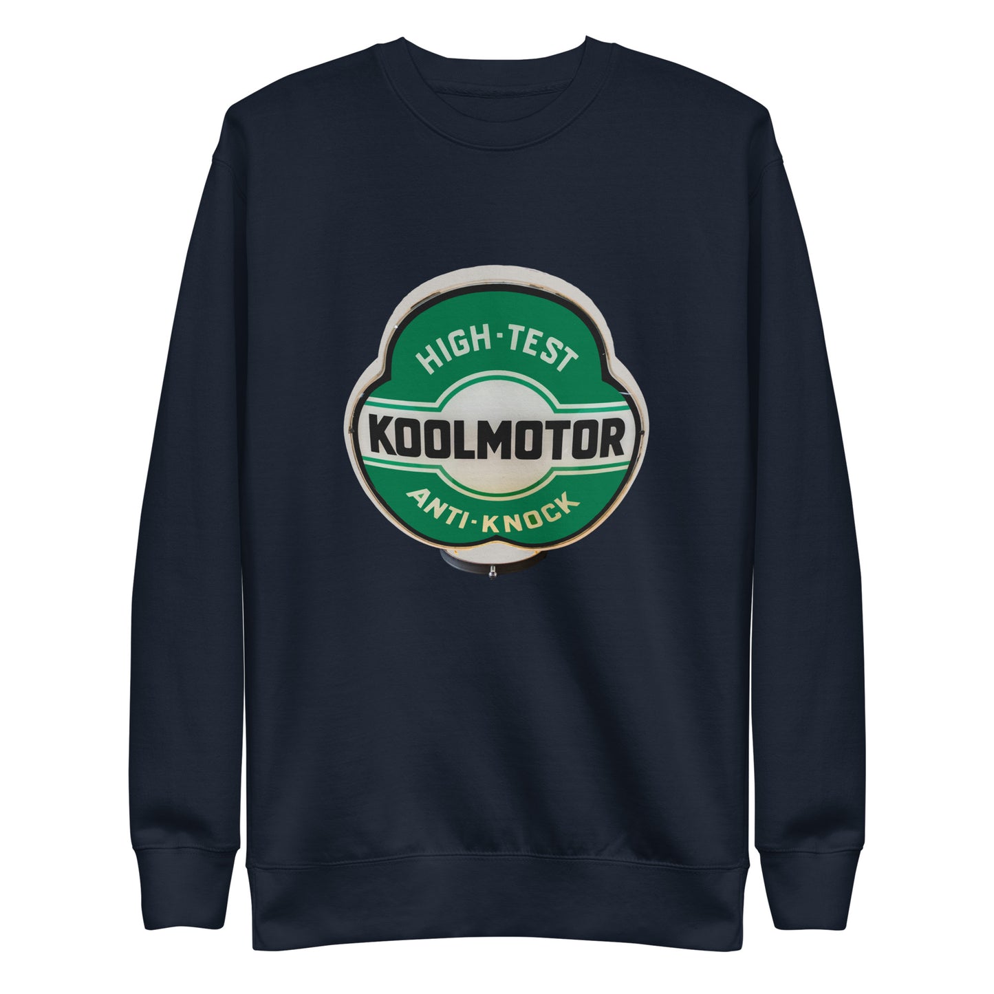 Vintage Kool Motor Globe Style Unisex Premium Sweatshirt