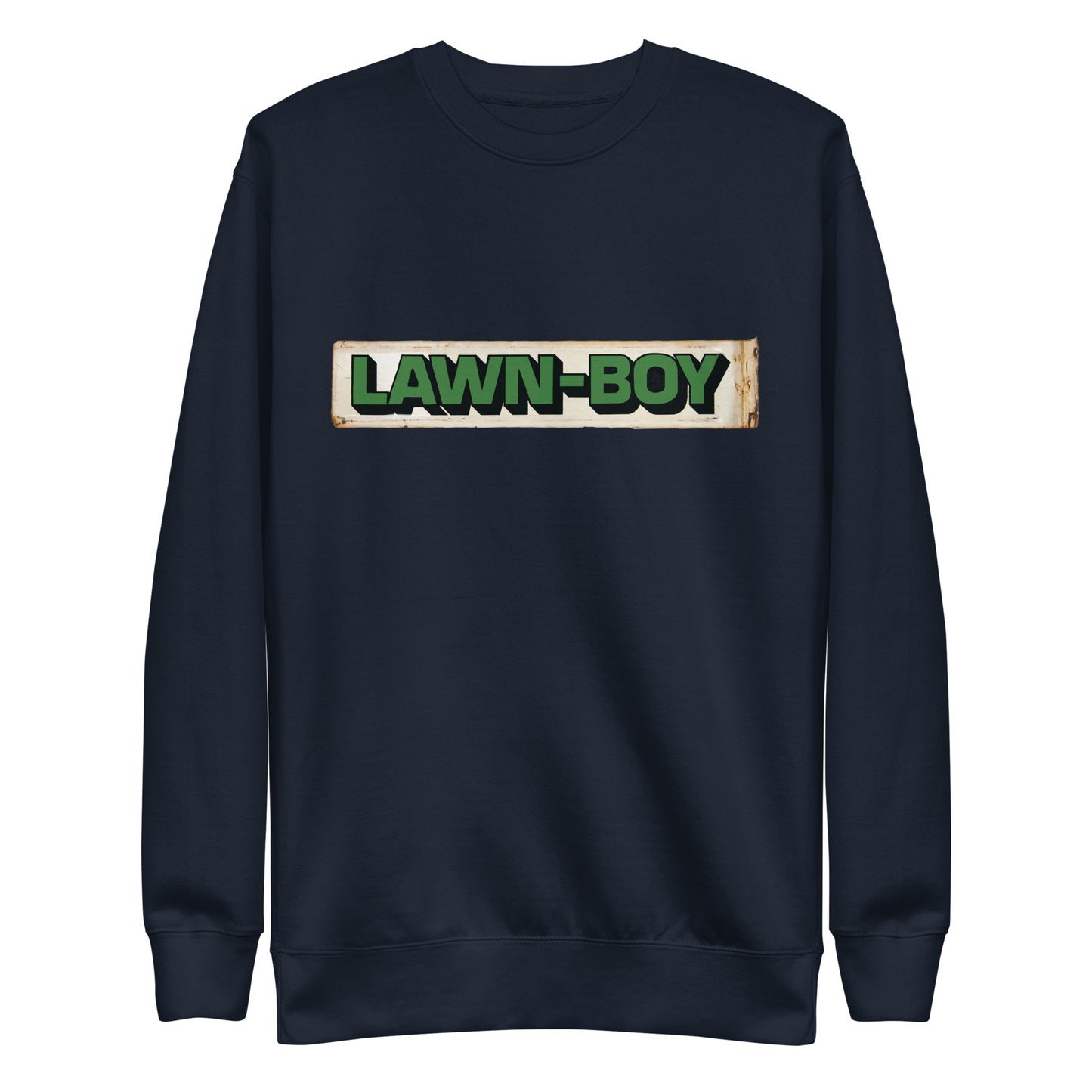 Lawn Boy Porcelain Patina Style Unisex Premium Sweatshirt