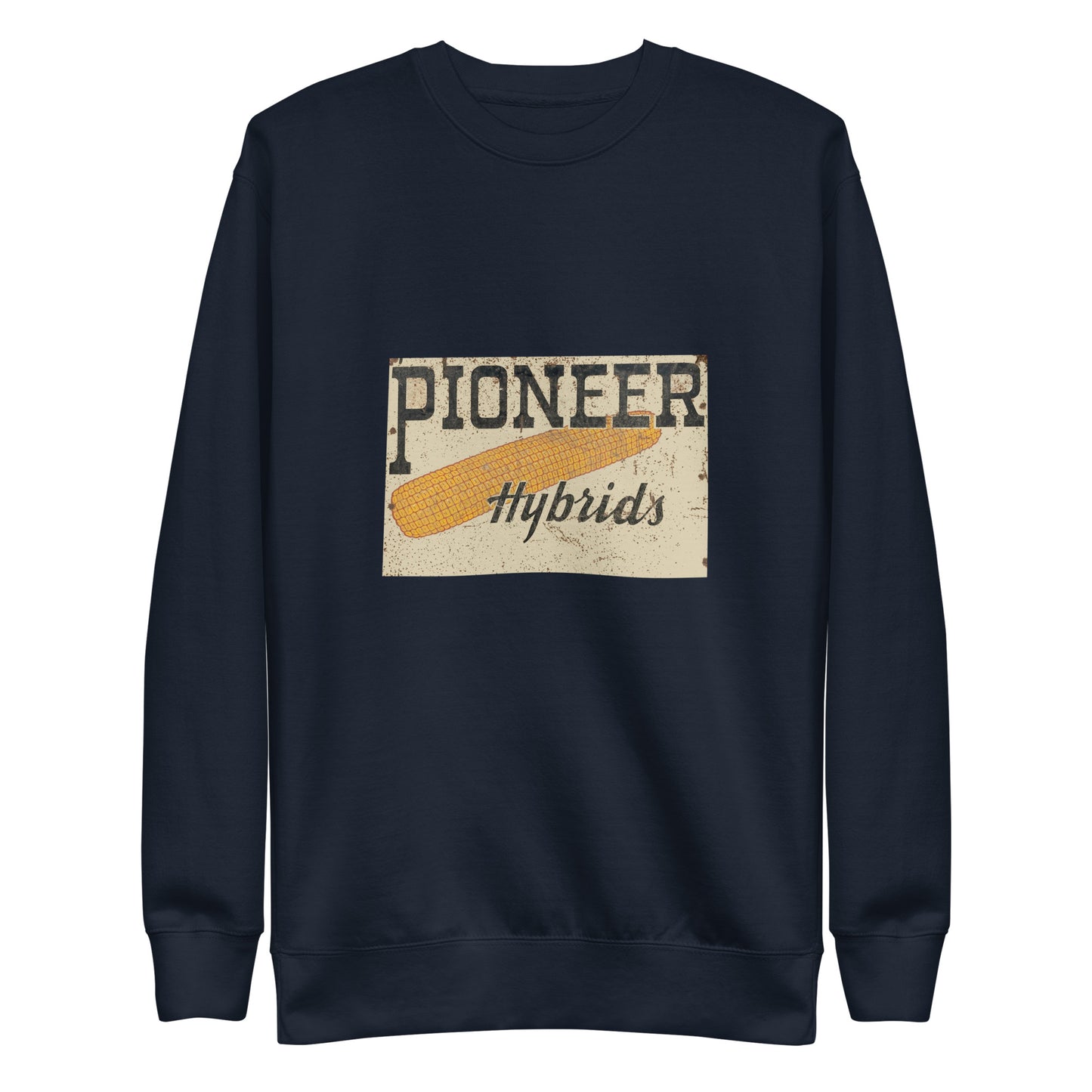 Vintage Pioneer Sign Unisex Premium Sweatshirt