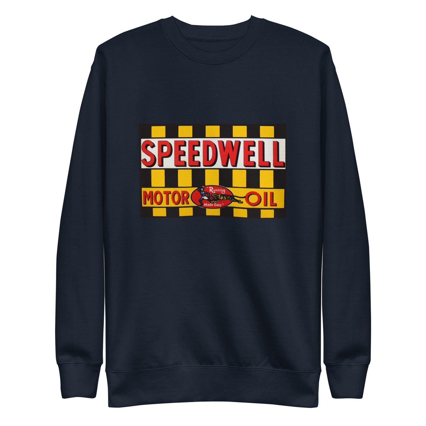 Retro Speedway Tin Syle Unisex Premium Sweatshirt