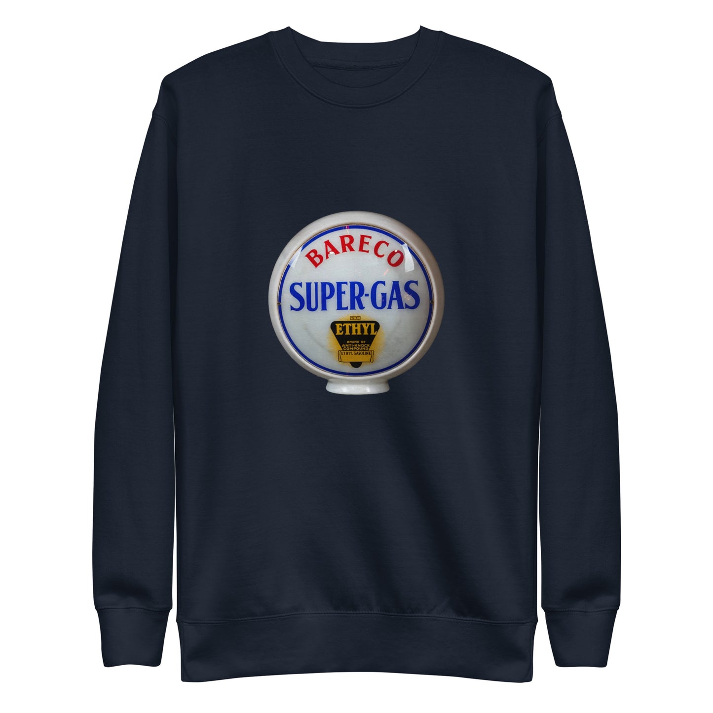 Retro Super Gas Globe Style Unisex Premium Sweatshirt