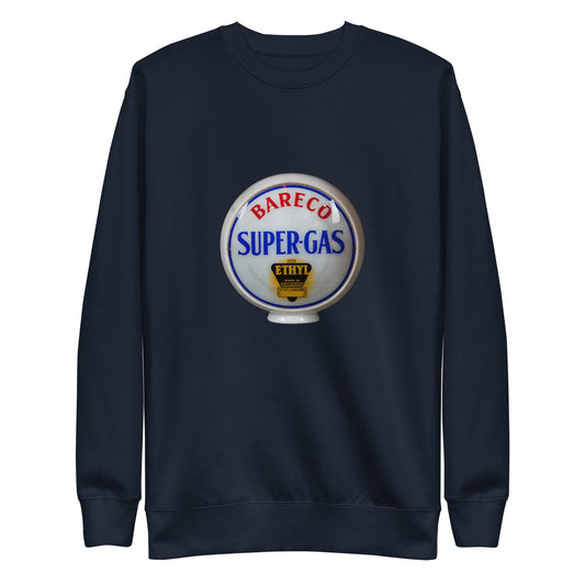 Retro Super Gas Globe Style Unisex Premium Sweatshirt