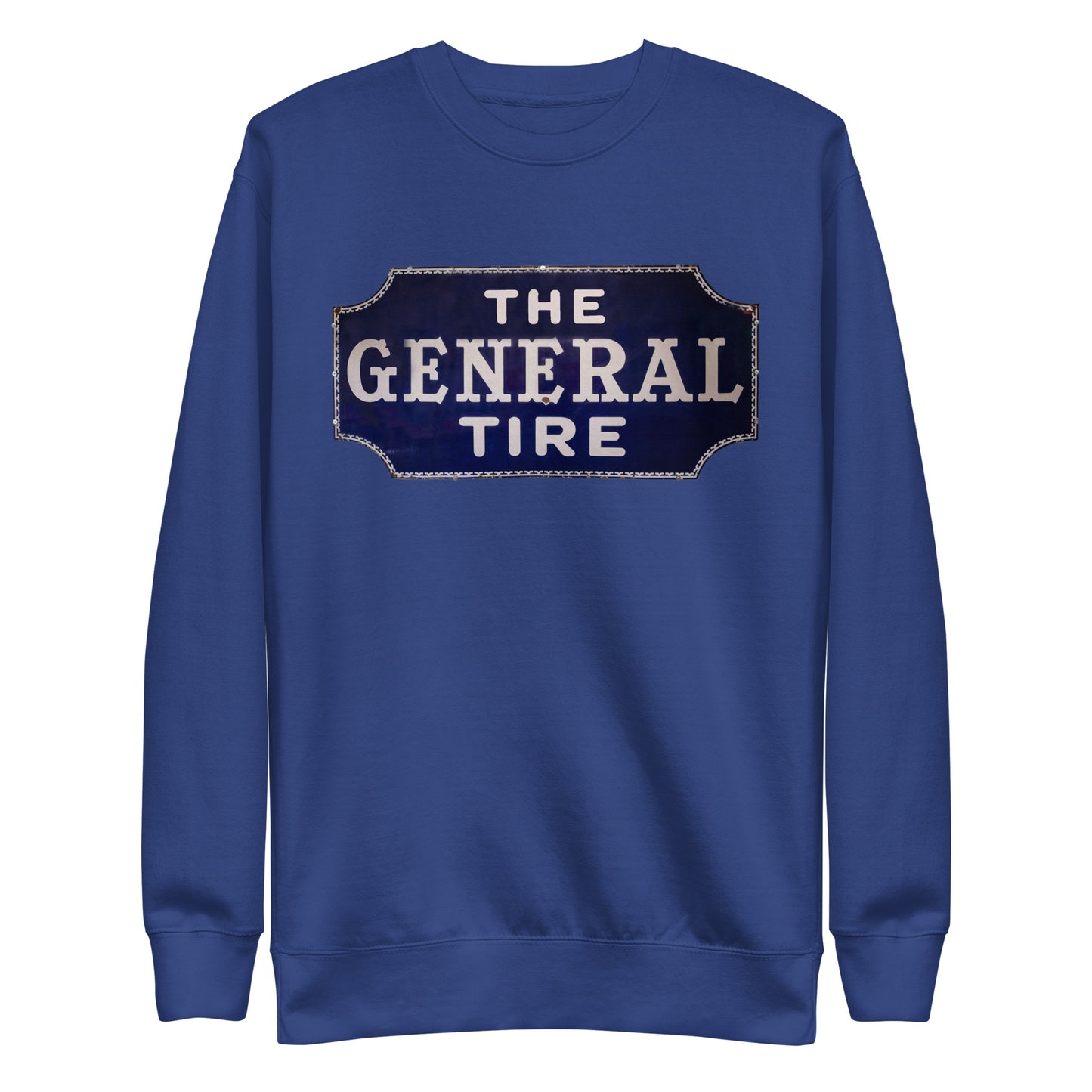 Vintage Tire Tin Style Unisex Premium Sweatshirt