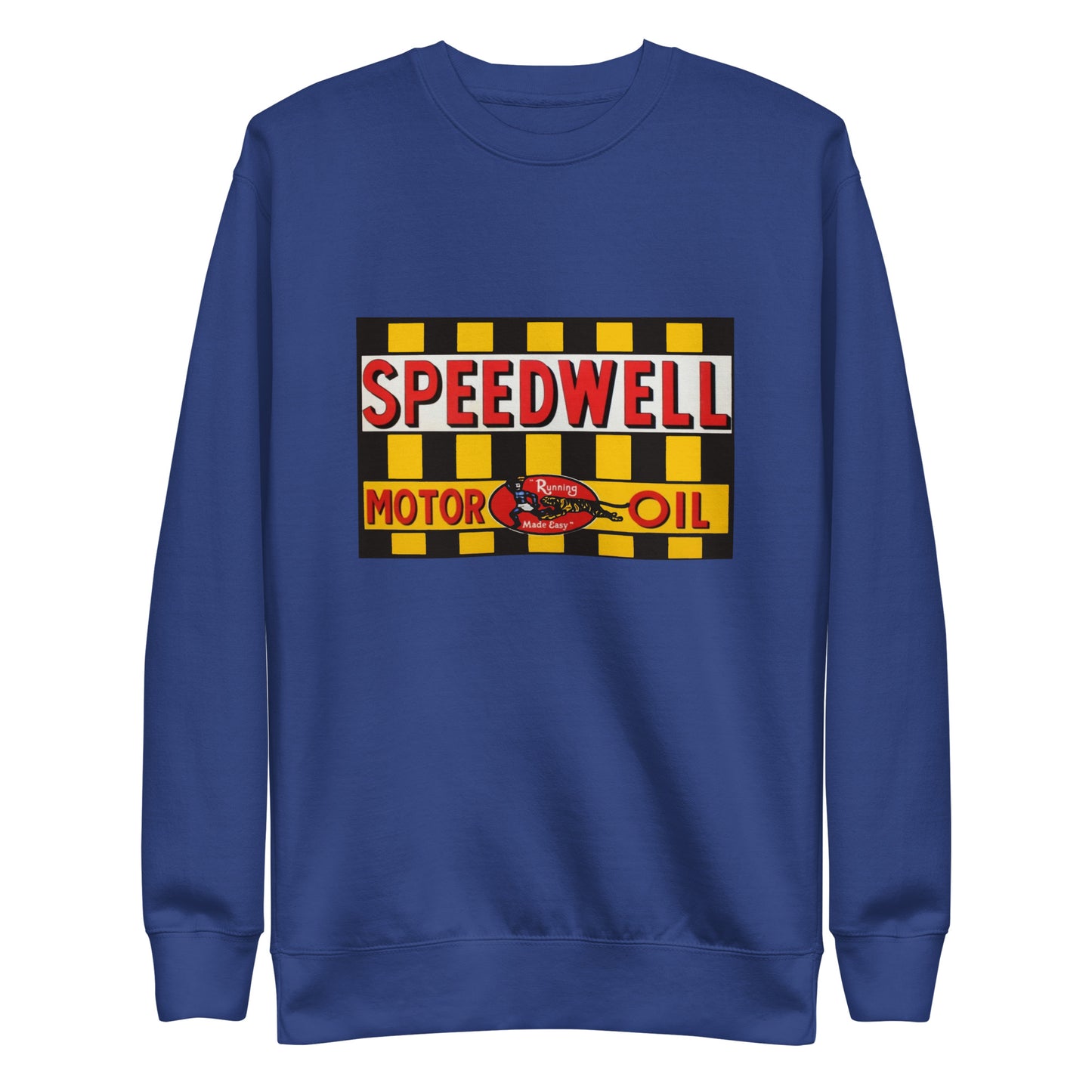 Retro Speedway Tin Syle Unisex Premium Sweatshirt