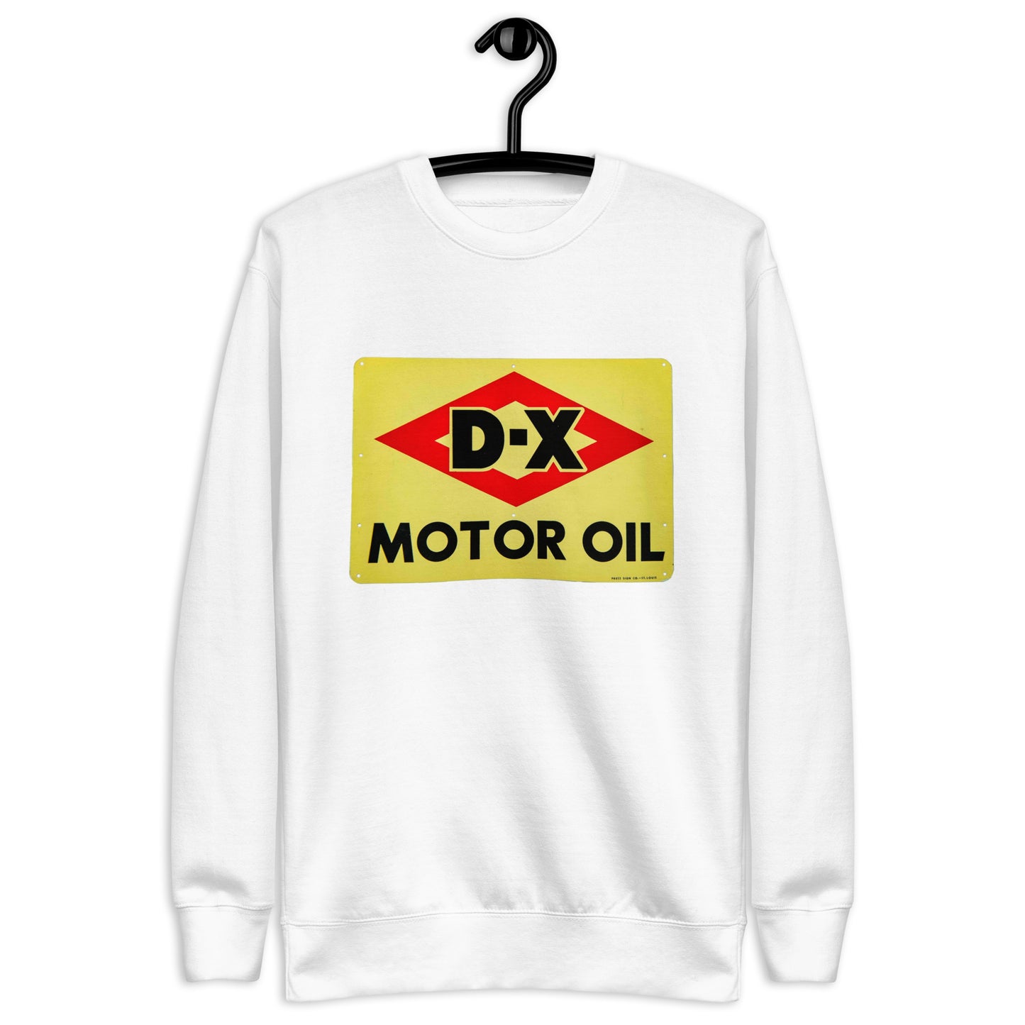 DX Oil Vintage Sign Style Unisex Premium Sweatshirt