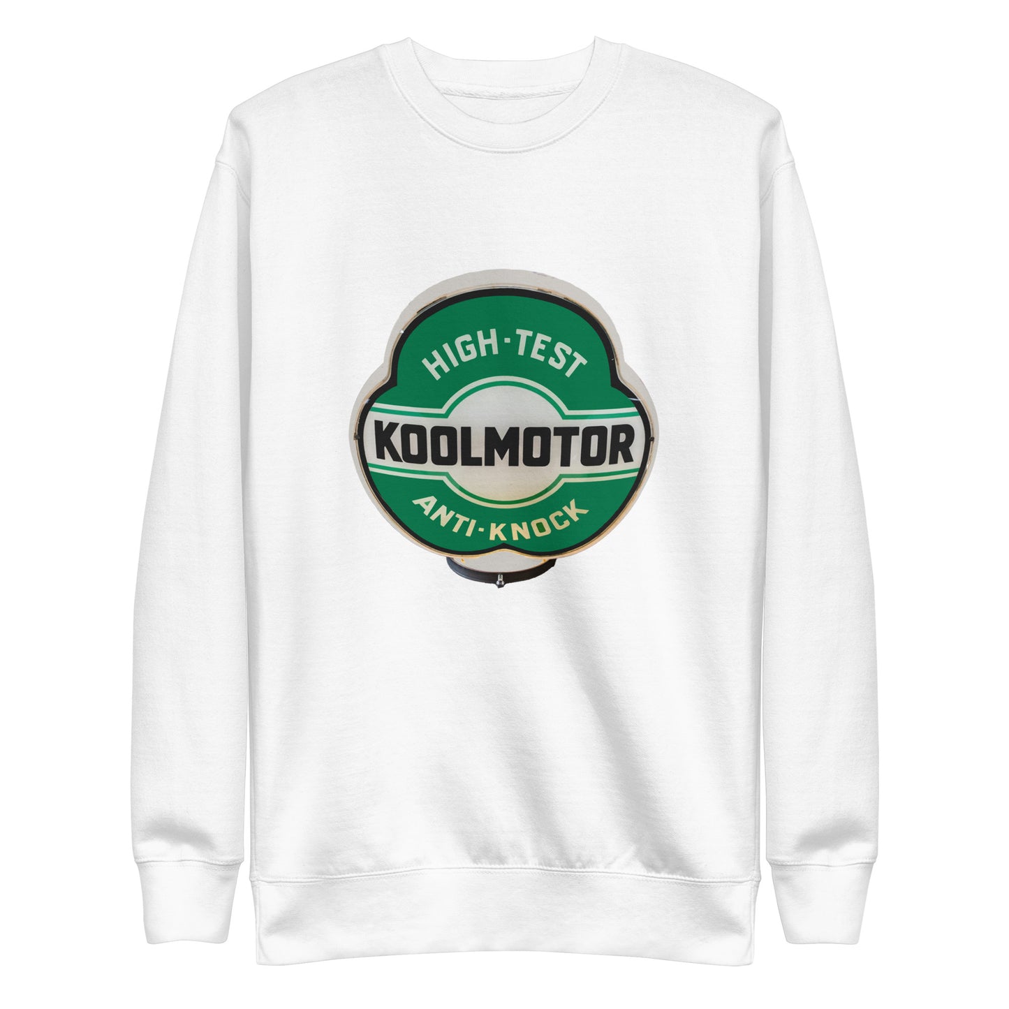 Vintage Kool Motor Globe Style Unisex Premium Sweatshirt