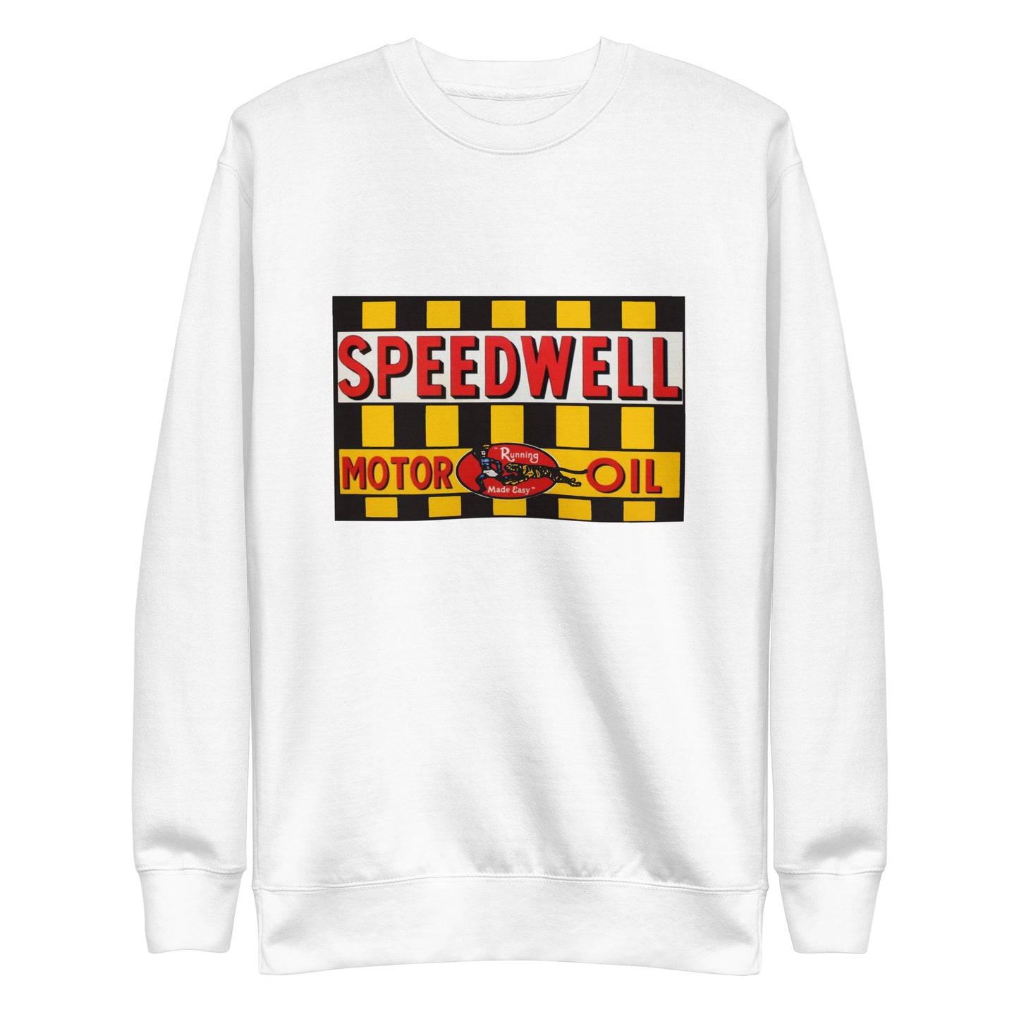 Retro Speedway Tin Syle Unisex Premium Sweatshirt