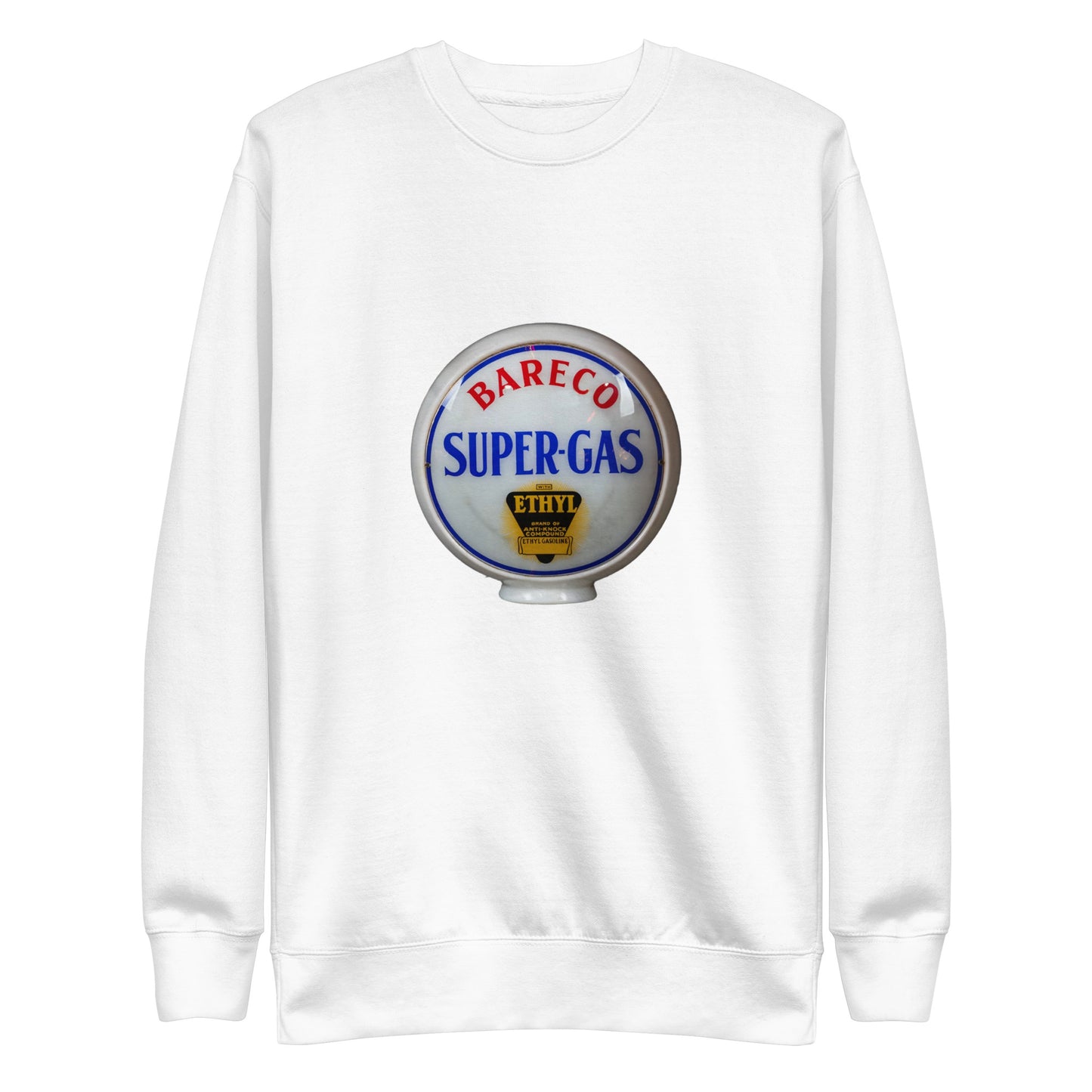 Retro Super Gas Globe Style Unisex Premium Sweatshirt