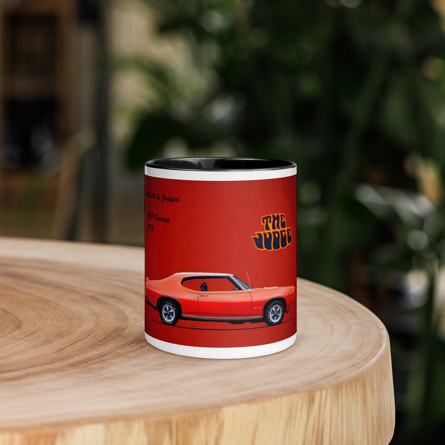 1969 Pontiac GTO: The Judge Mug with Color Inside