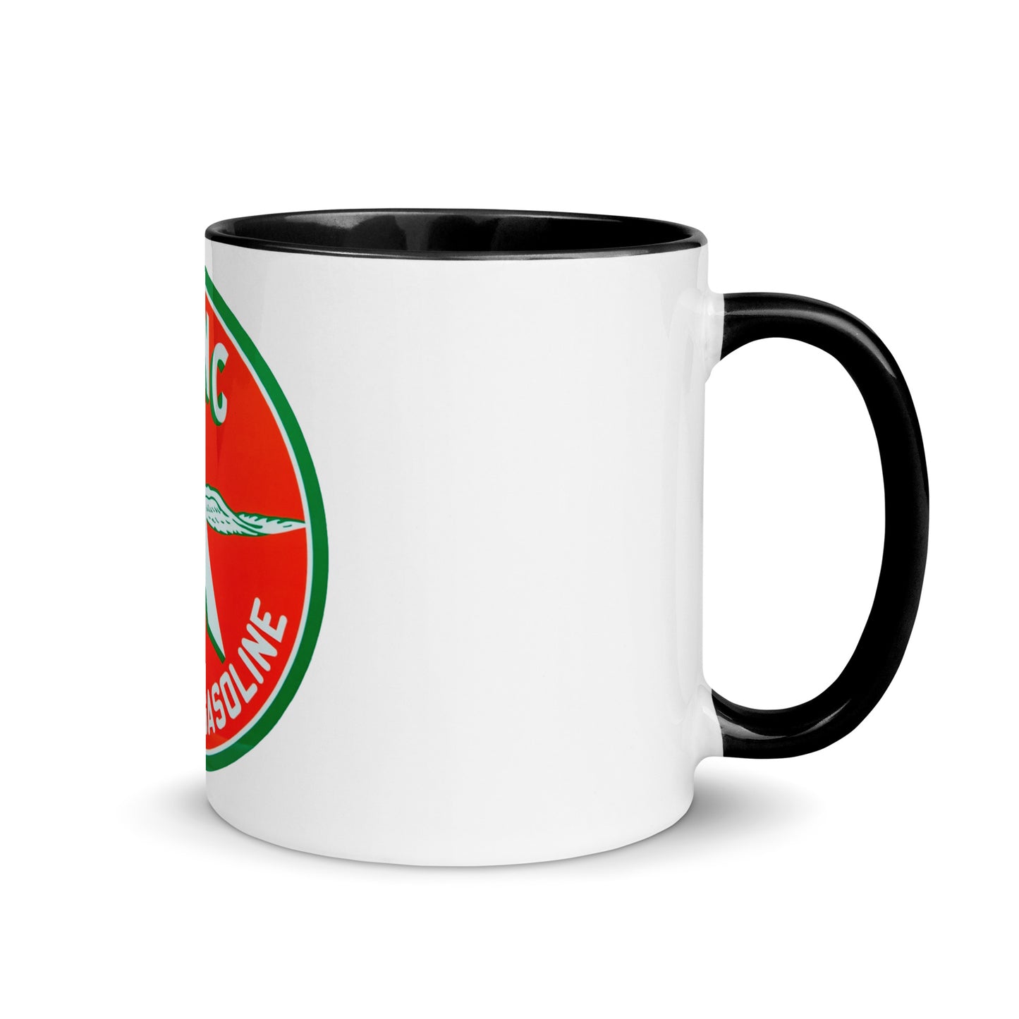 Vintage Flying A Porcelain Style Design Mug with Color Inside