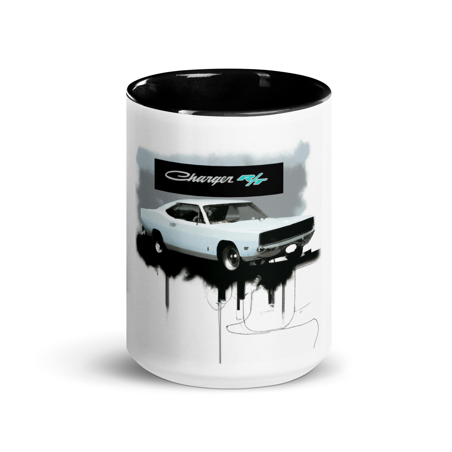 Charger RT Graffiti Style Mug with Color Inside