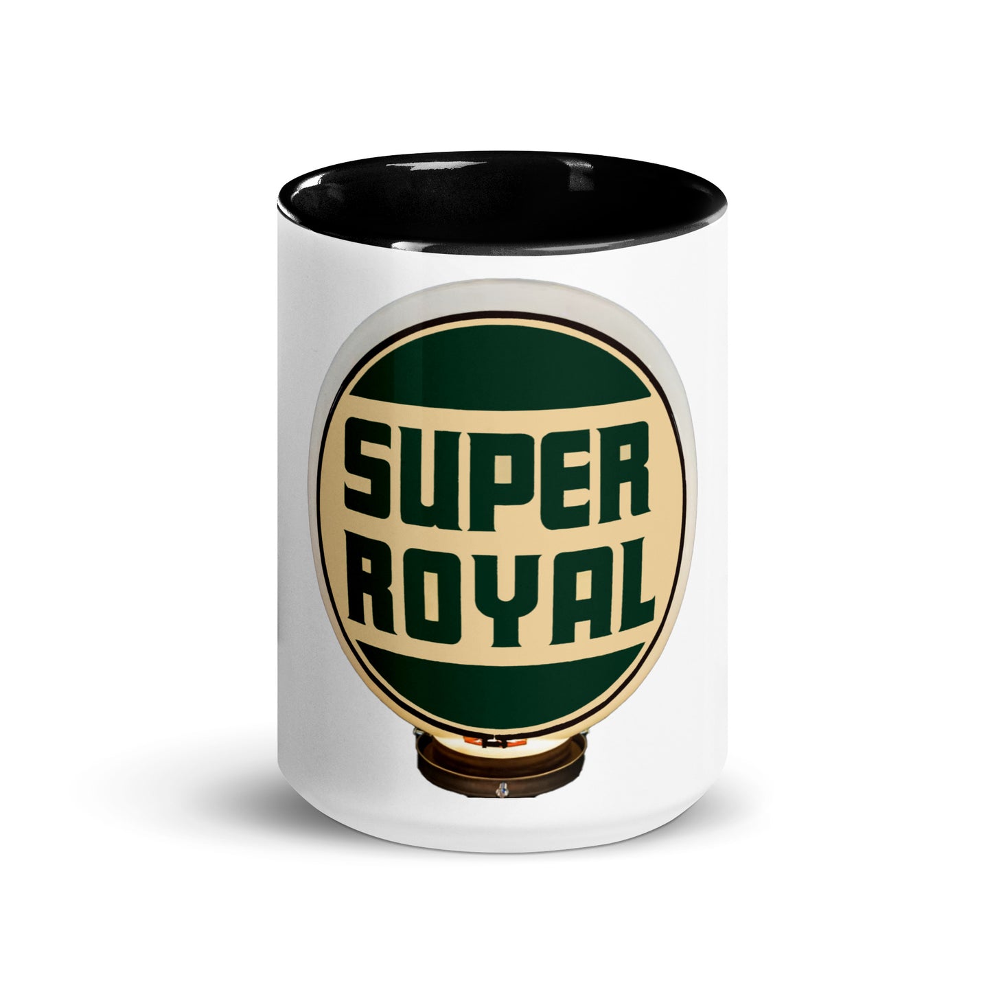 Super Royal Globe Style Mug with Color Inside