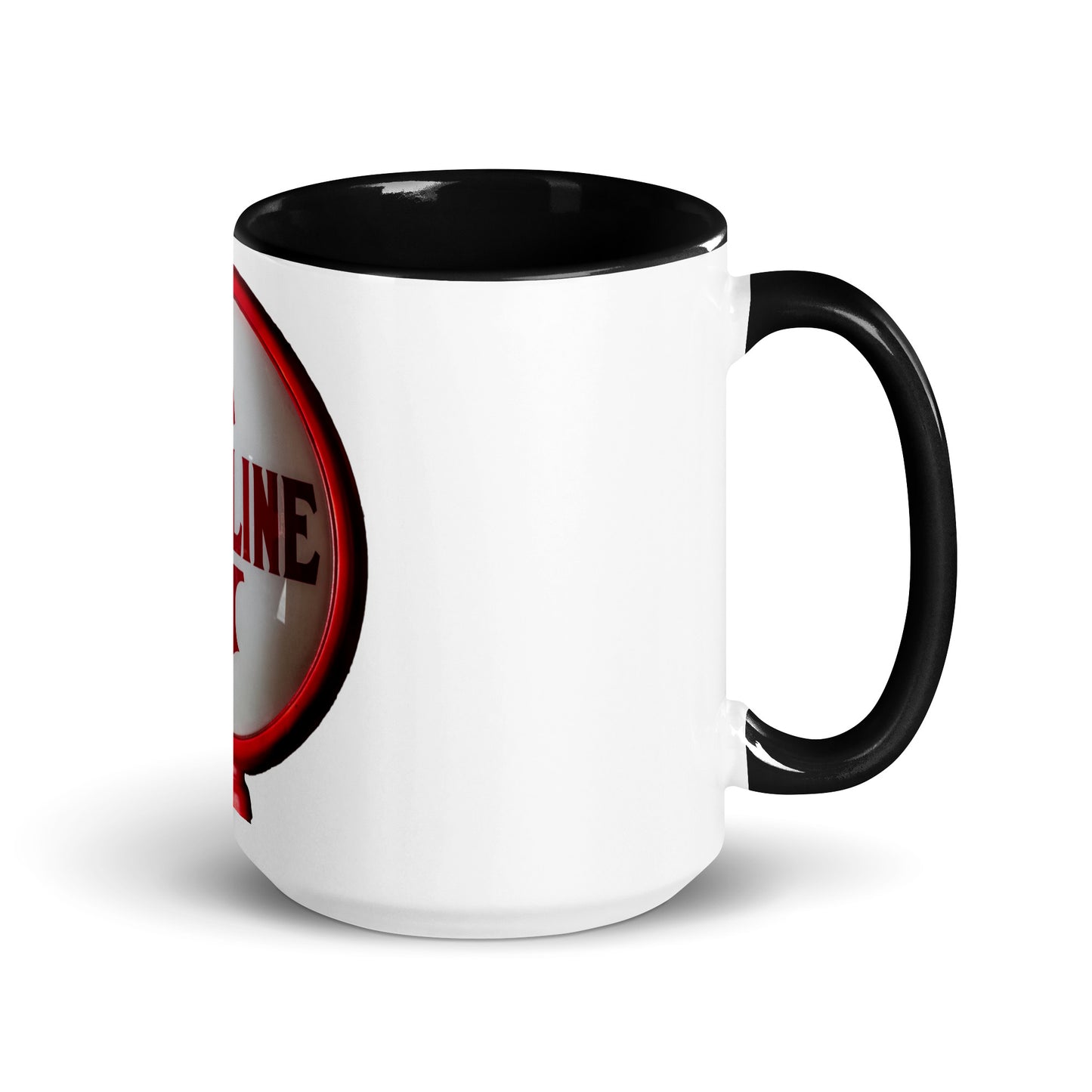 Vintage Gas Globe design Mug with Color Inside