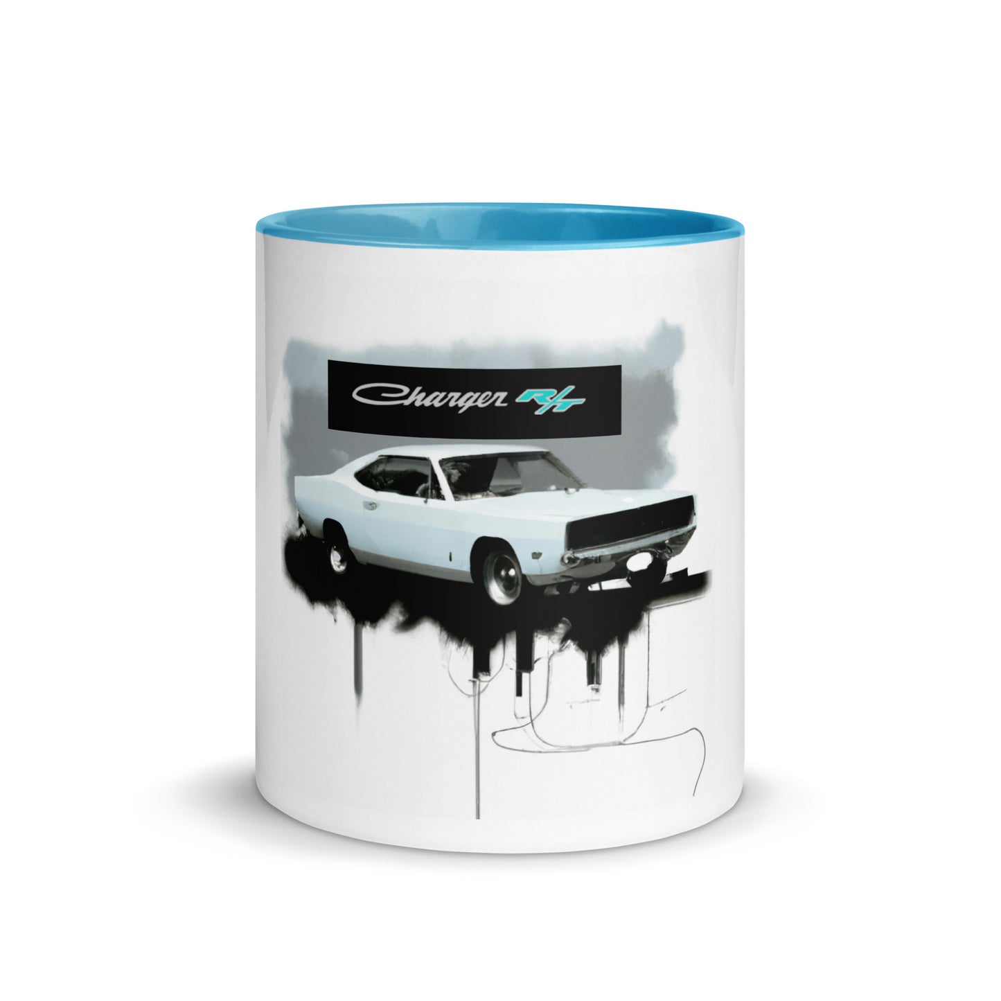 Charger RT Graffiti Style Mug with Color Inside