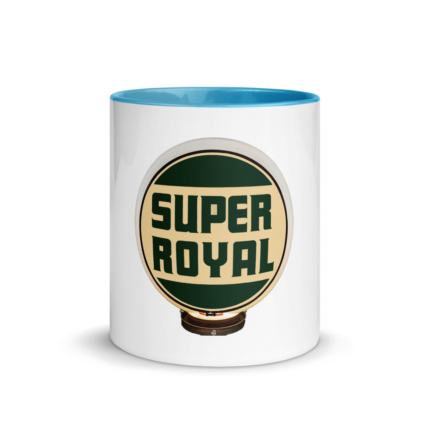 Super Royal Globe Style Mug with Color Inside