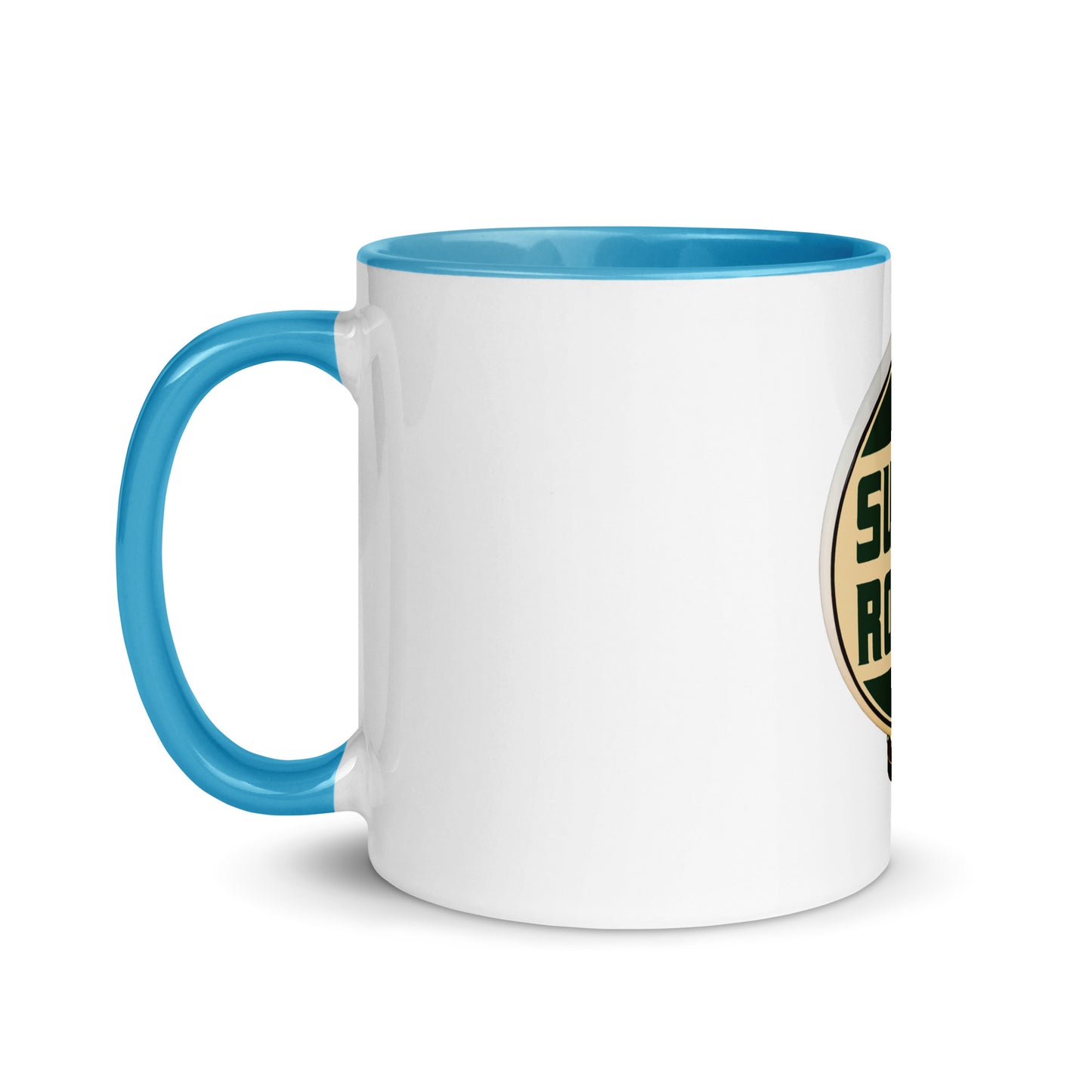 Super Royal Globe Style Mug with Color Inside