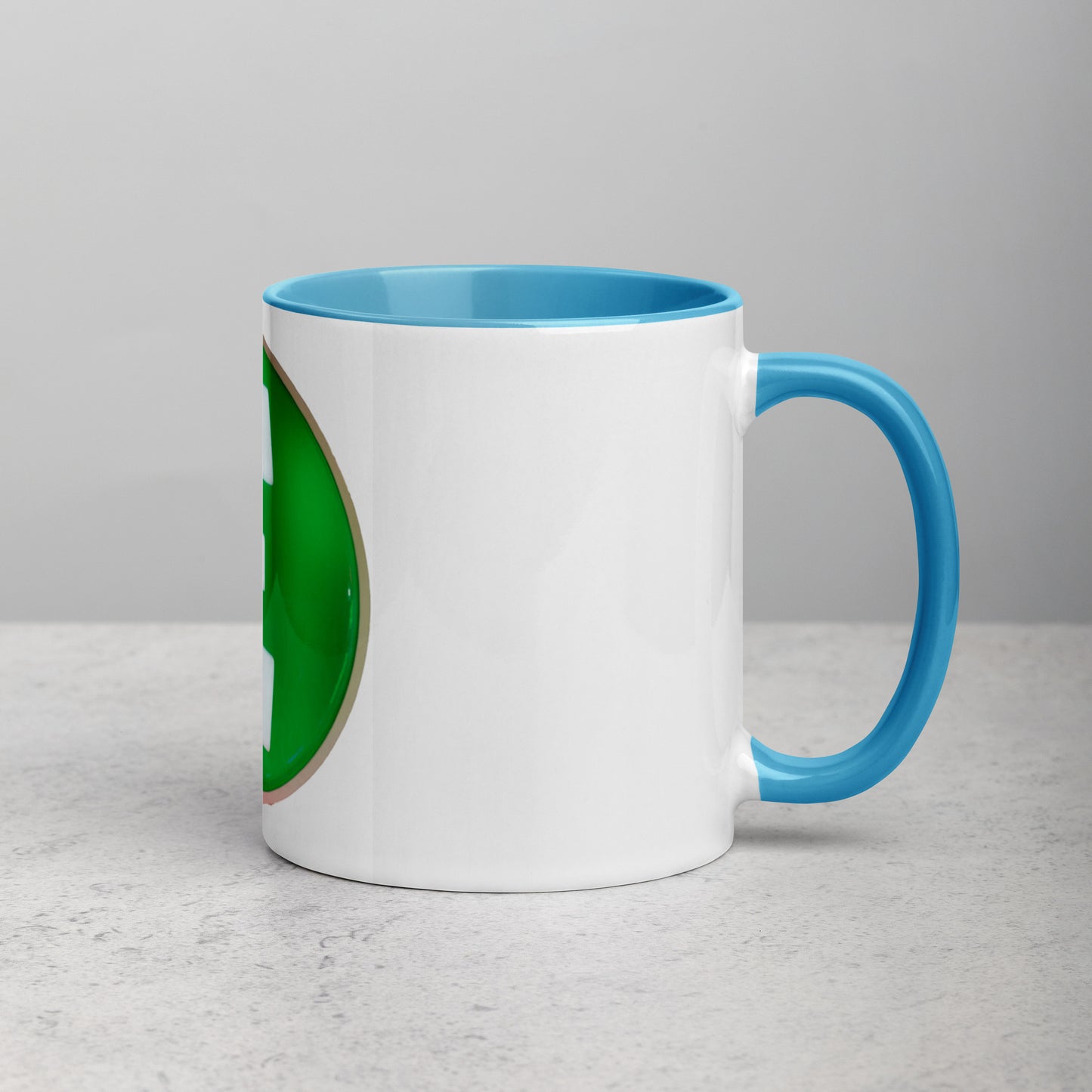 Edsel Globe Style Design Mug with Color Inside