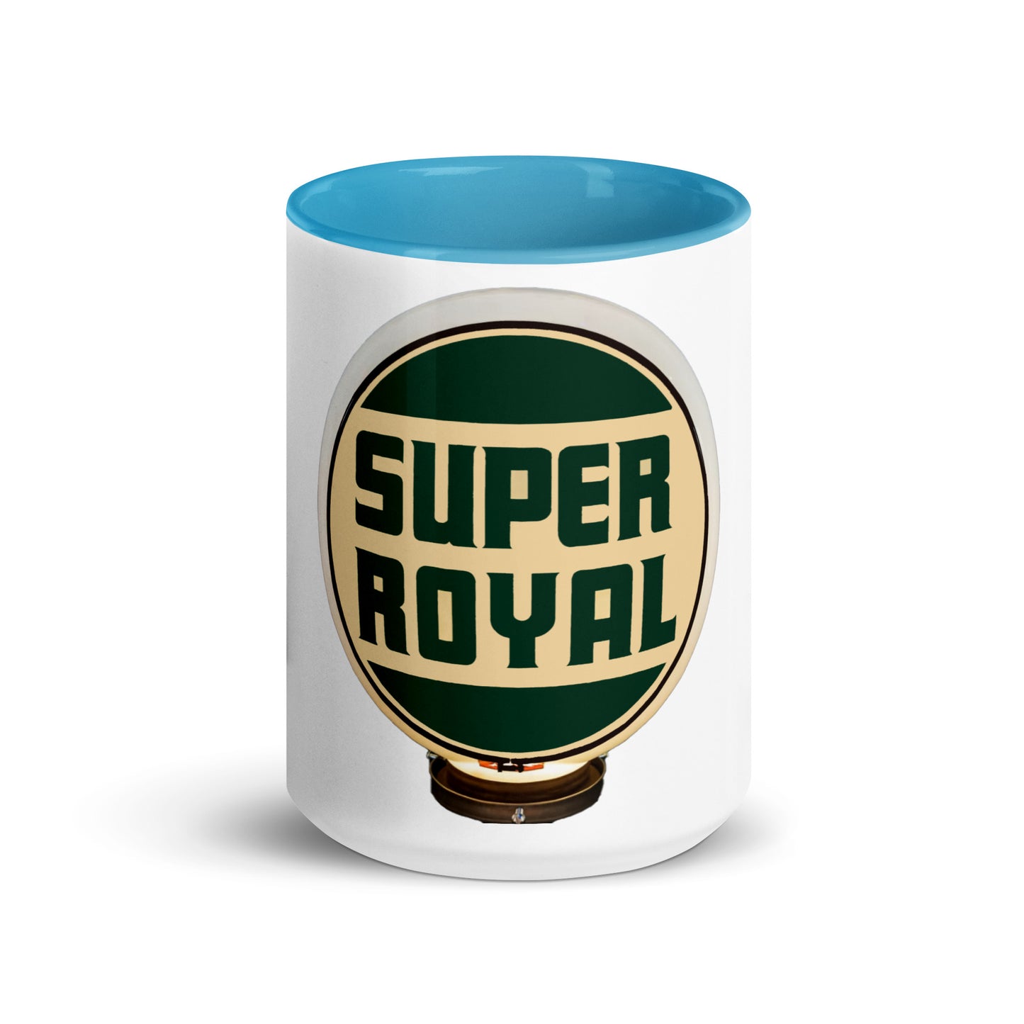 Super Royal Globe Style Mug with Color Inside