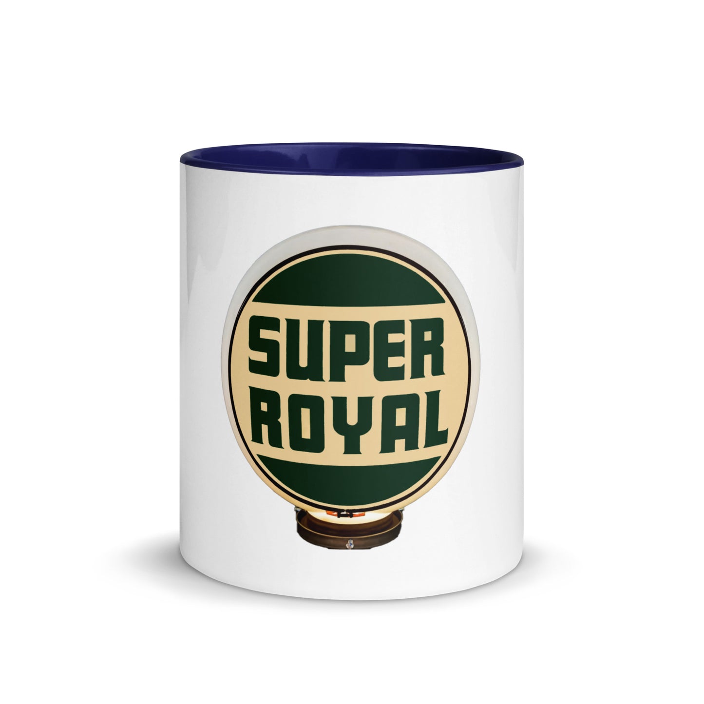 Super Royal Globe Style Mug with Color Inside