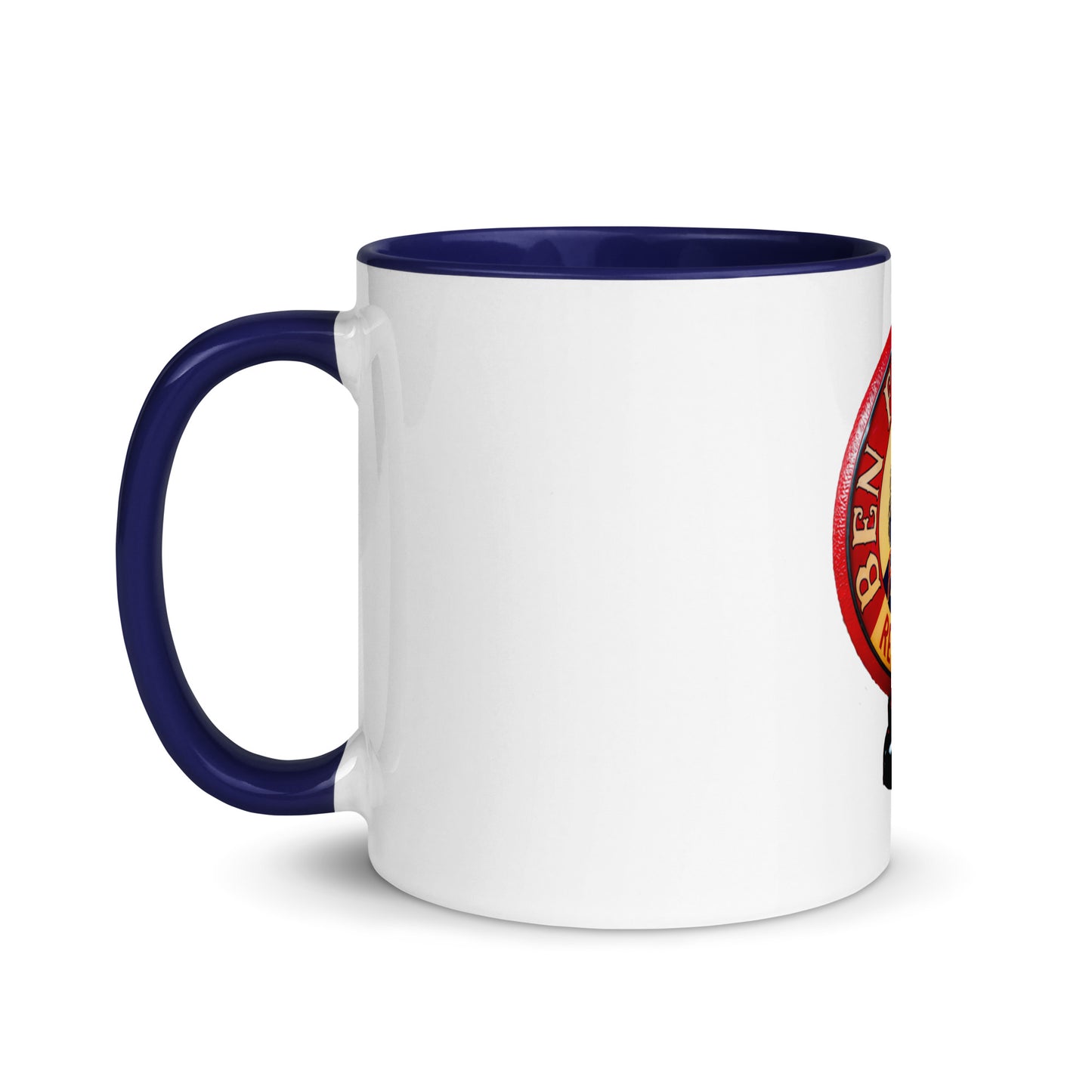 Ben Franklin Globe Style Mug with Color Inside