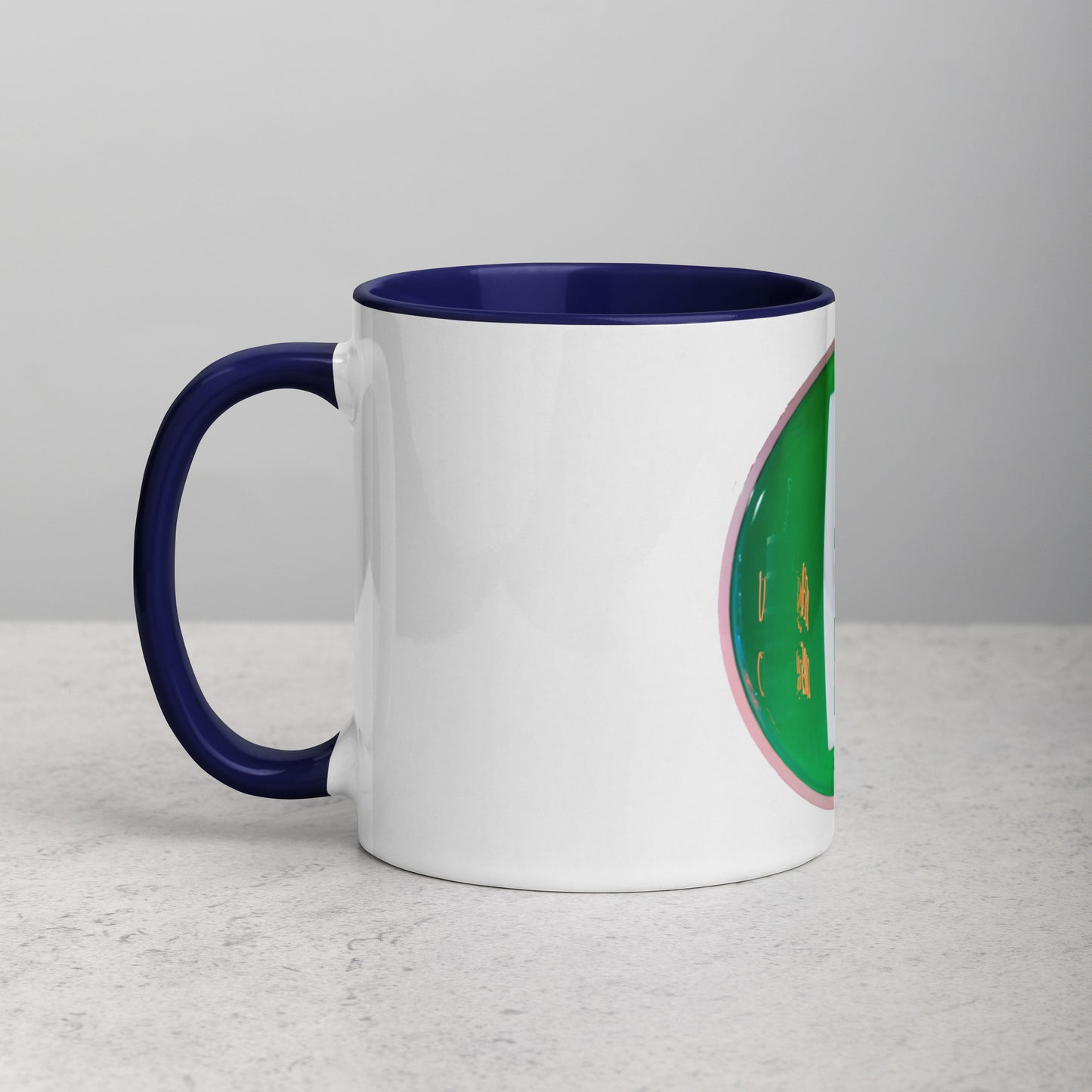 Edsel Globe Style Design Mug with Color Inside