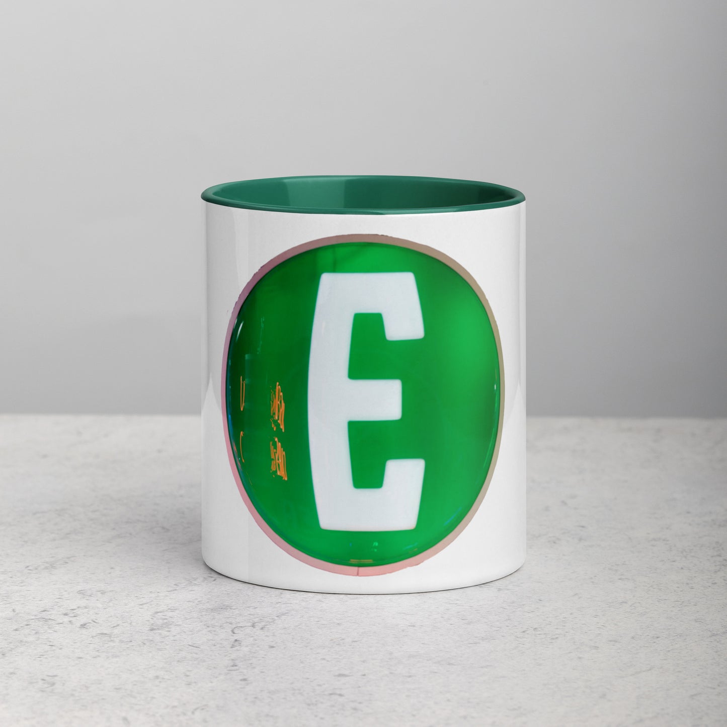 Edsel Globe Style Design Mug with Color Inside