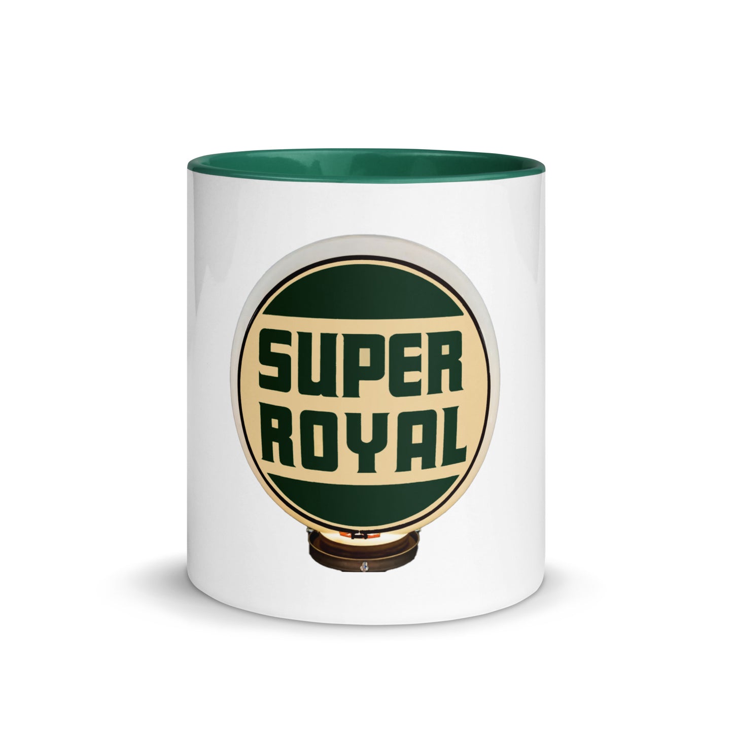 Super Royal Globe Style Mug with Color Inside