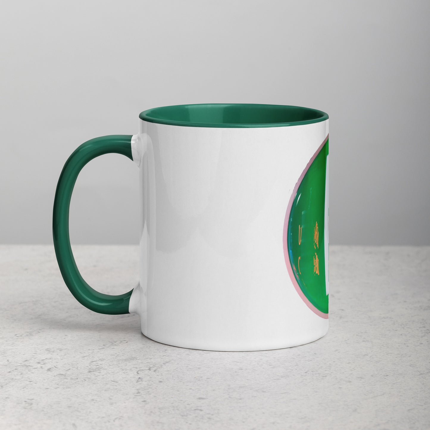 Edsel Globe Style Design Mug with Color Inside